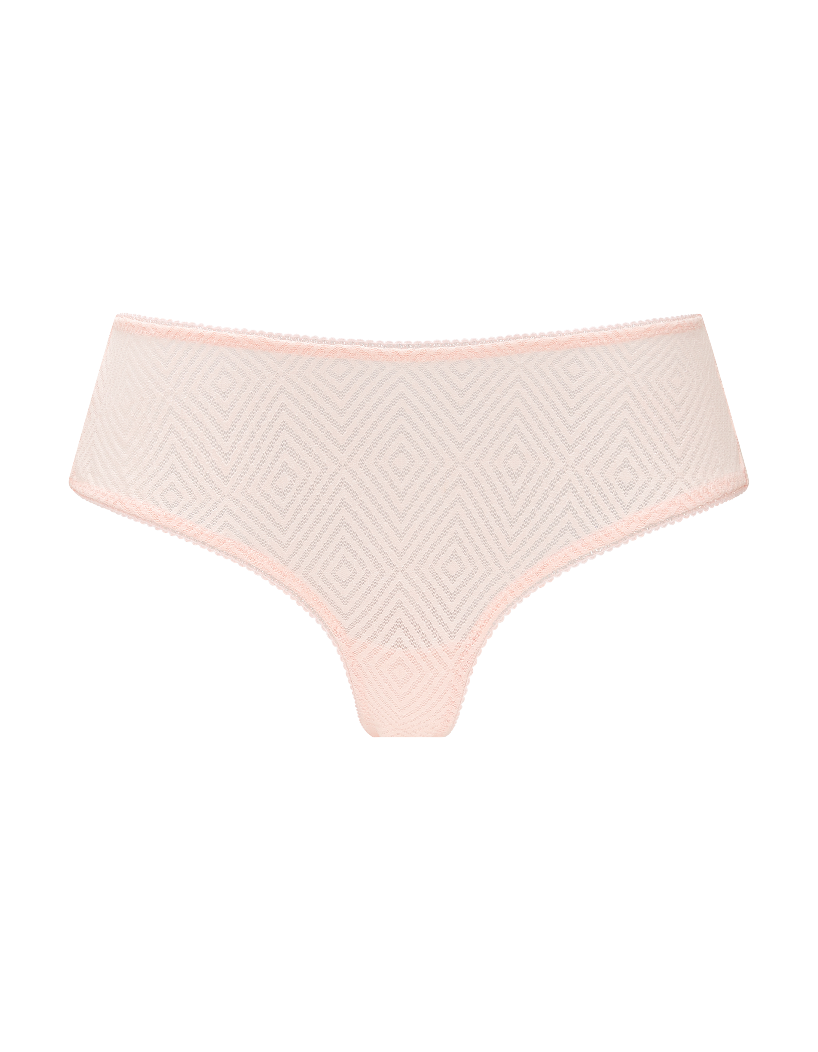 Nudea Women's The Sheer Deco Hipster Brief Three Pack - Blush Pink In Neutral