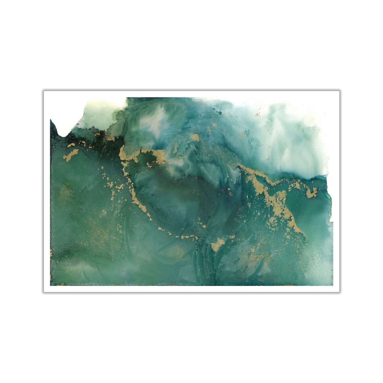 Blue Maelstrom A5 Print A5 148 X 210Mm Art by Affie