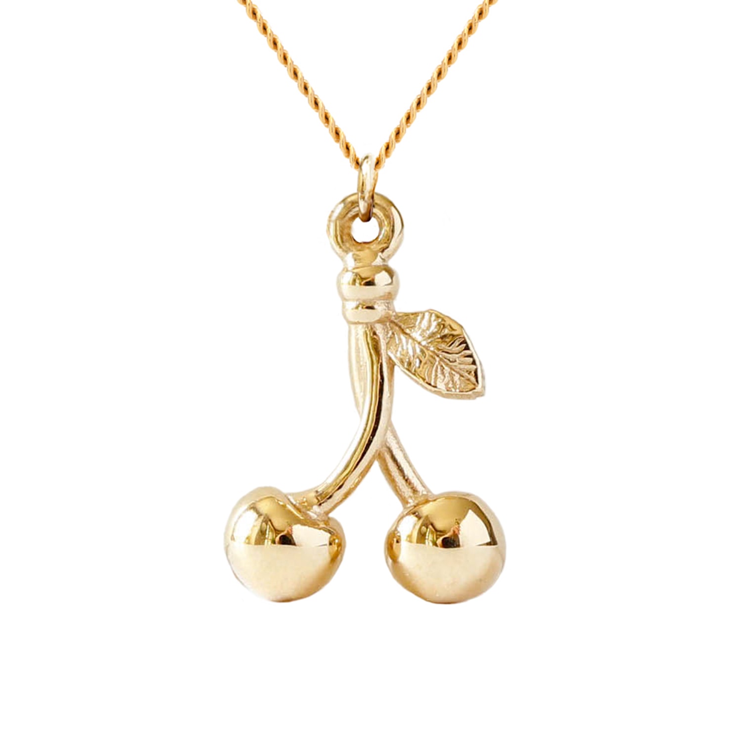 Lee Renee Women's Cherry Bracelet - Gold In Gold