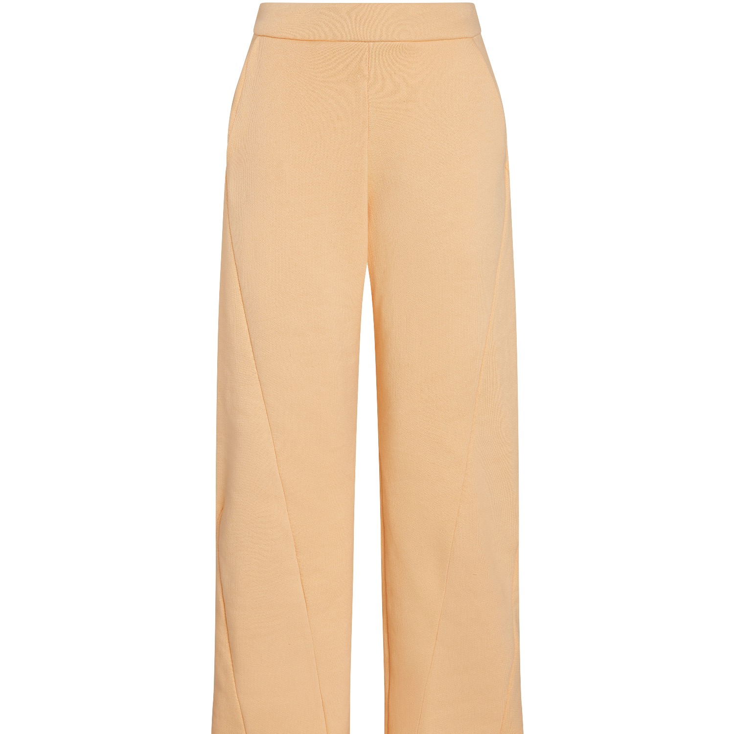 Modrn Studio Yellow / Orange / Neutrals Ultra-soft Women's Cotton Sweatpants - Peach