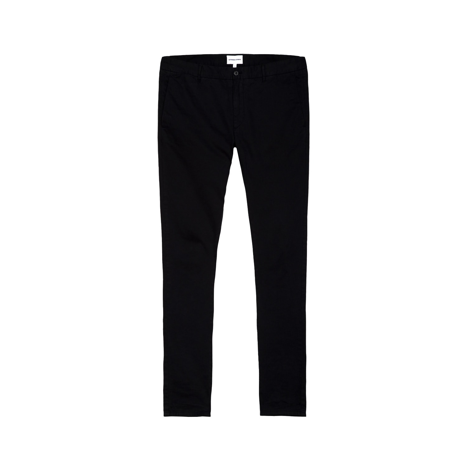 Men’s Slim Fit Chino Black 34" Aeterno Studio