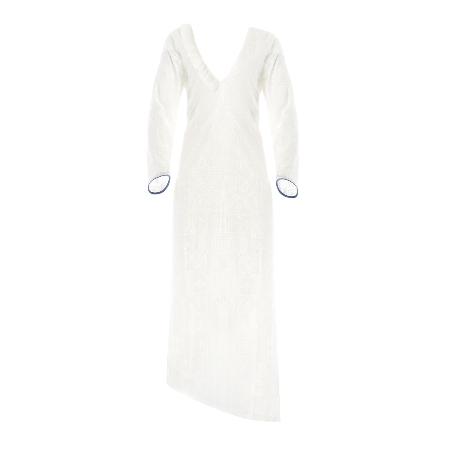 Women’s White Saint-Tropez Dress Large Margot Vii