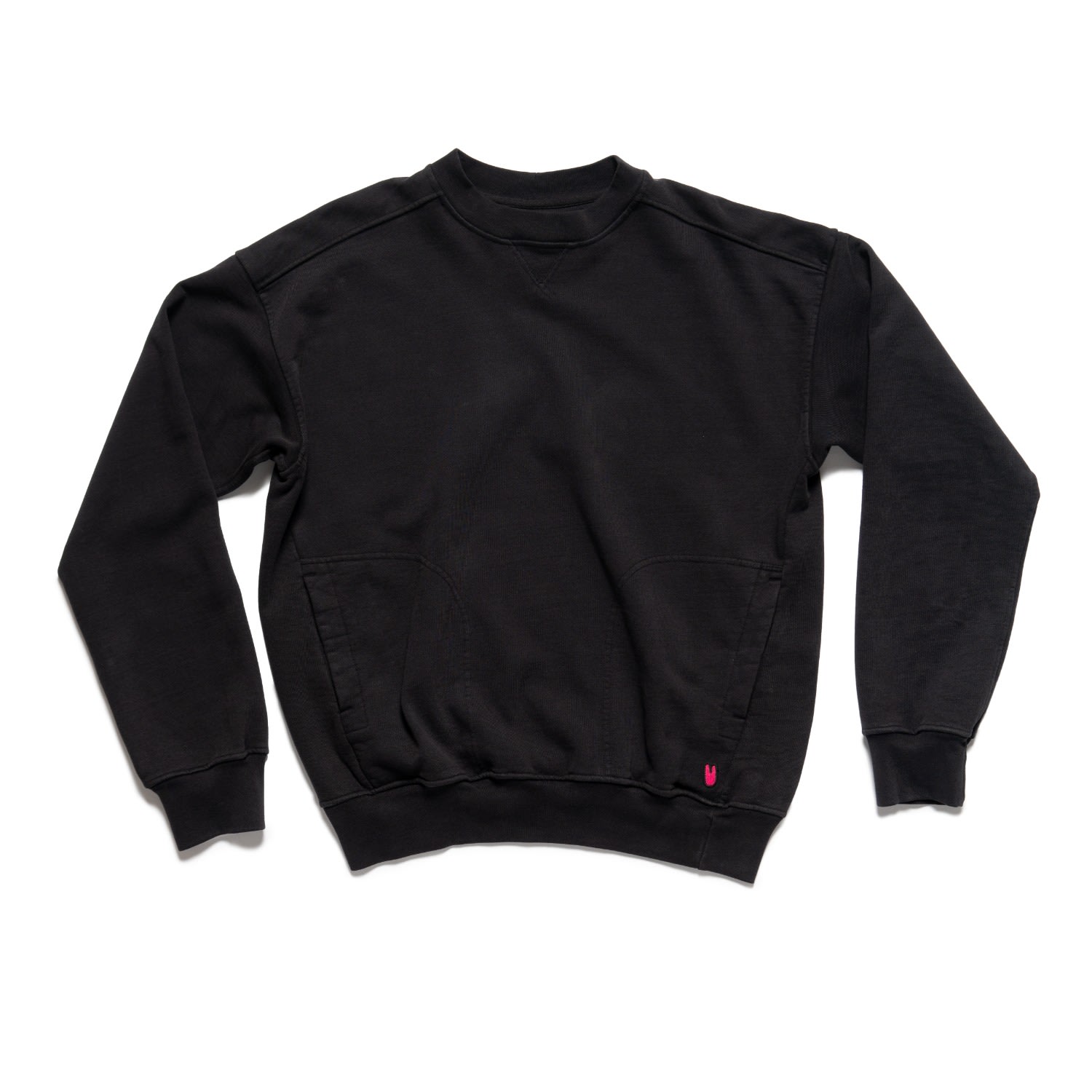 Unless Collective Crew Sweatshirt - M - Black In Black