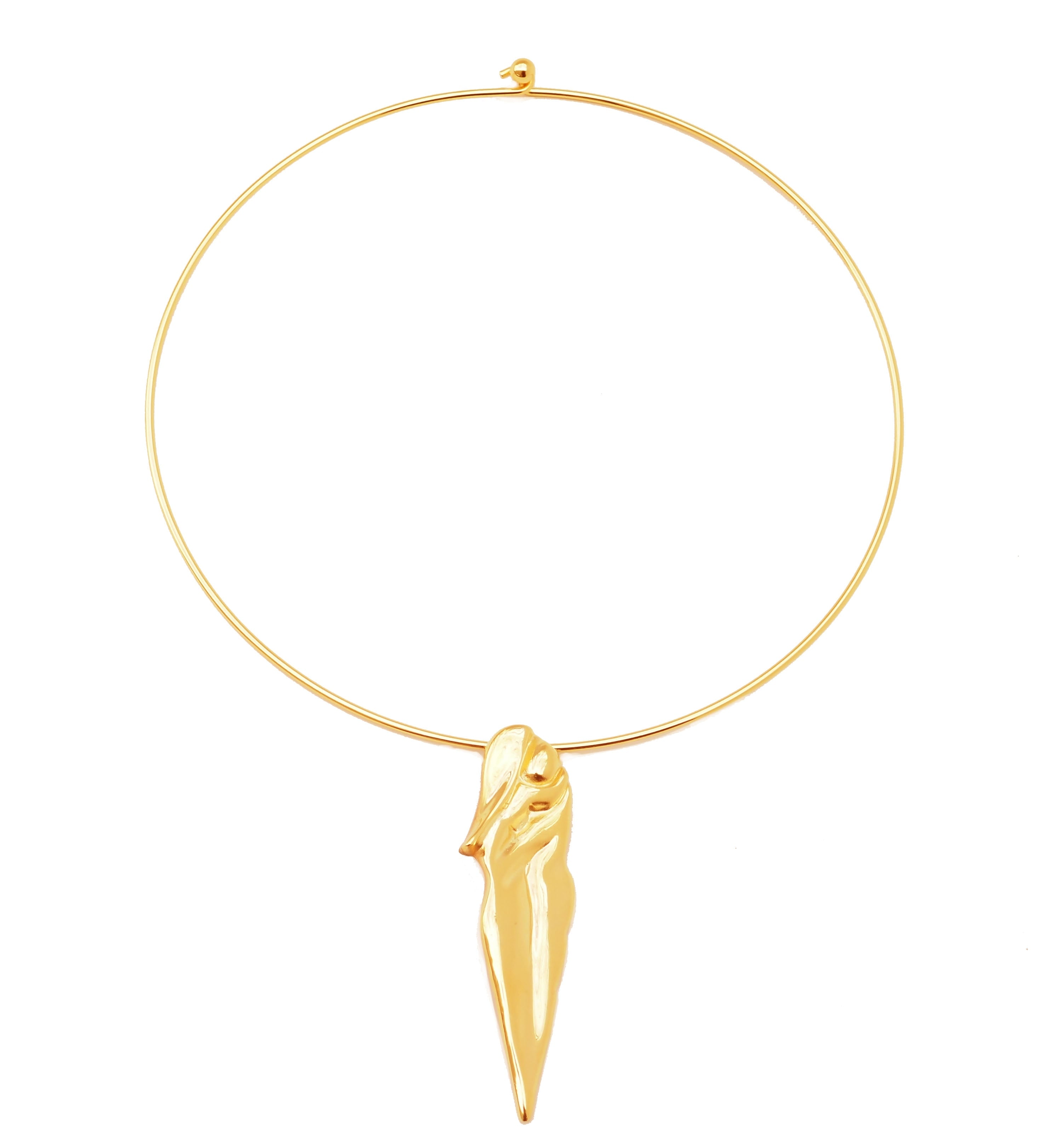 Nicole Amato Women's Lovers Pendant Necklace - Gold