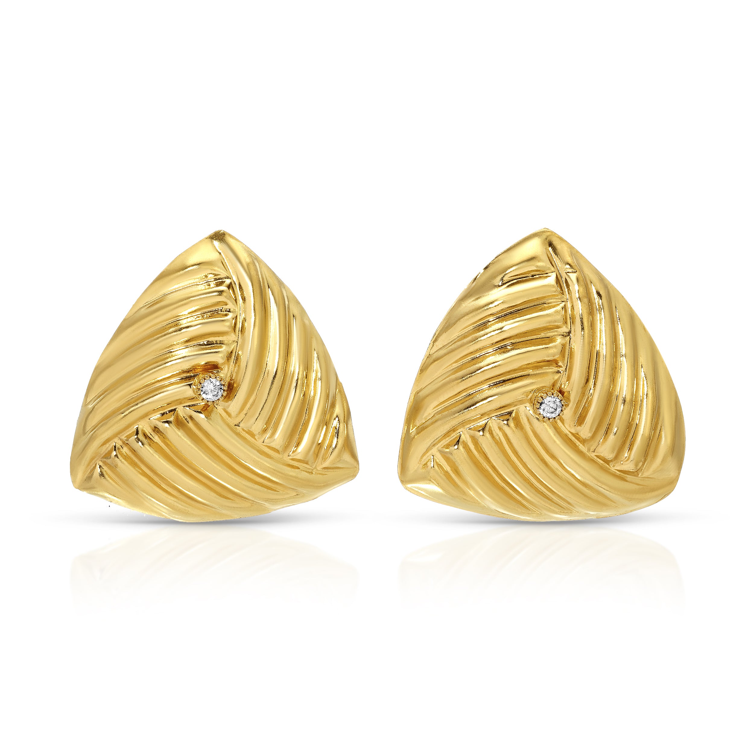 Zepplin The Label Women's Gold Melody Earrings