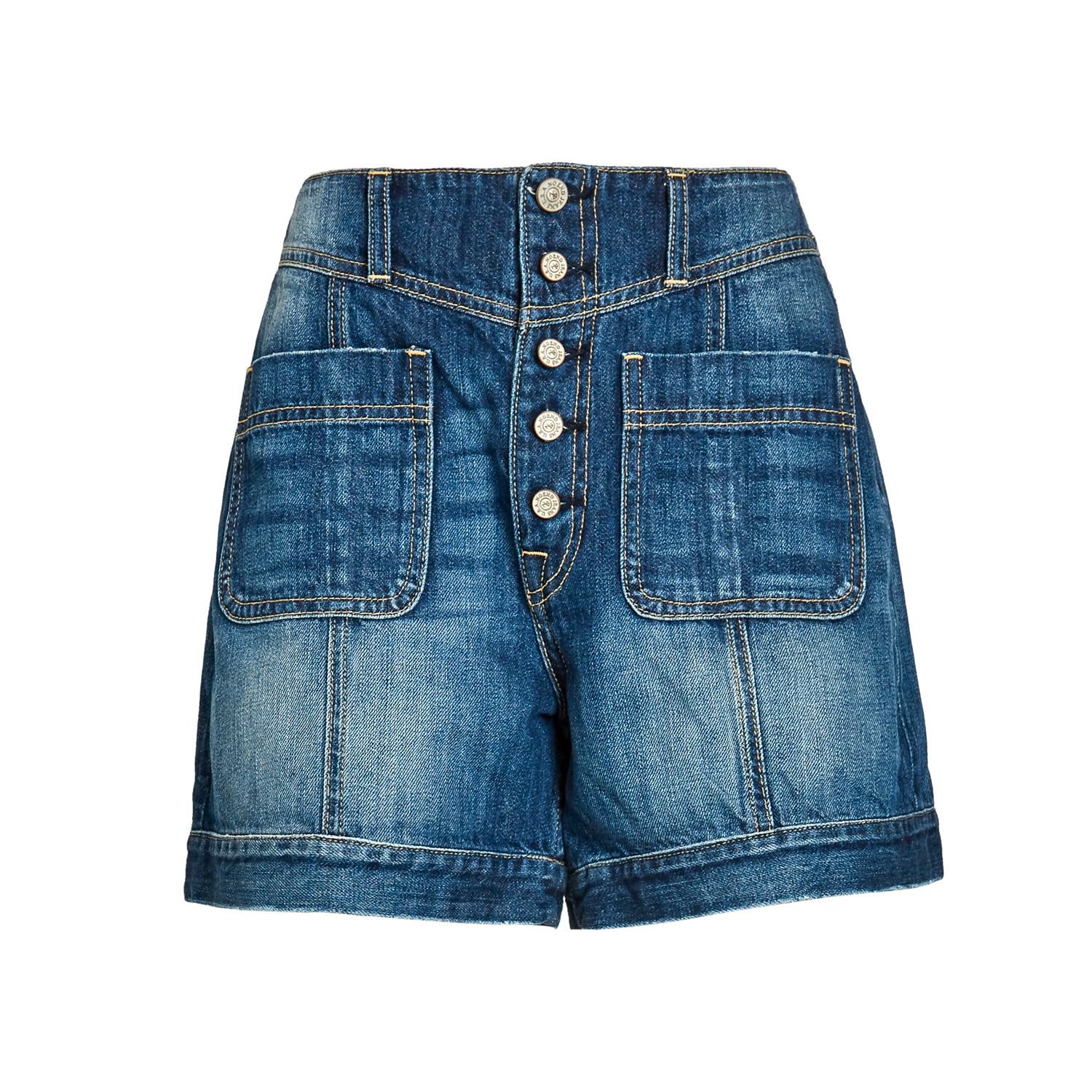 Blue Mya Fashion Shorts In Clearwater 26" Noend Denim