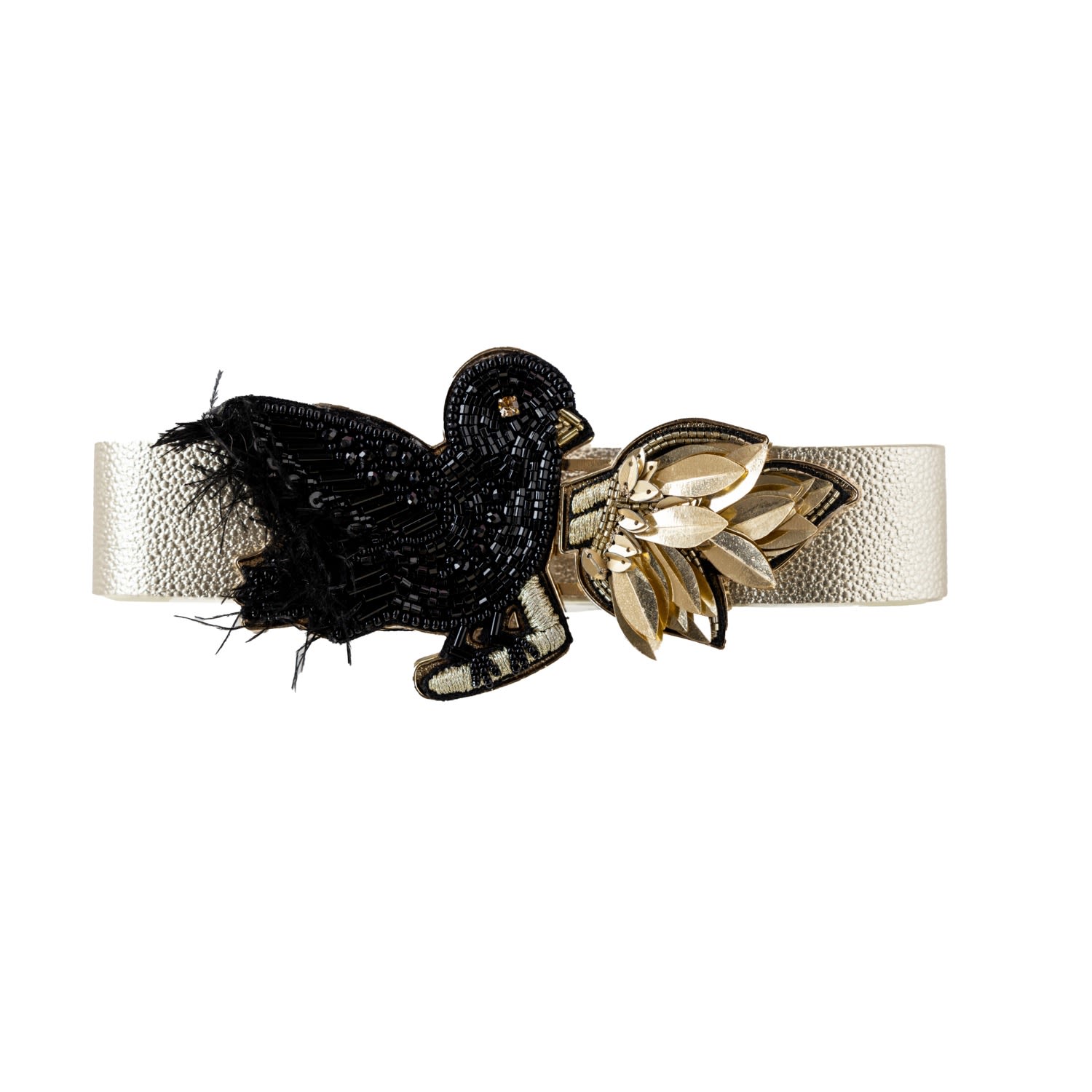 Women’s Black Nevermore Belt And Buckle Love, Ceil