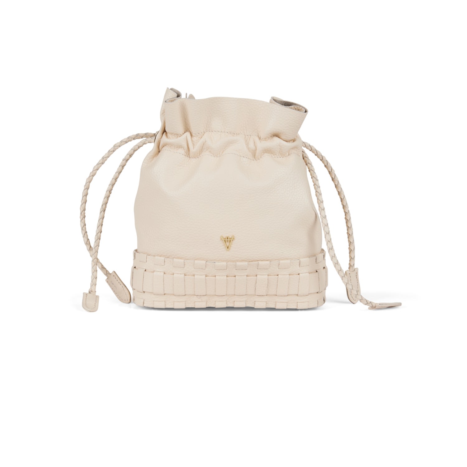 Women’s White Lavinia Bucket Bag Bone Hiva Atelier