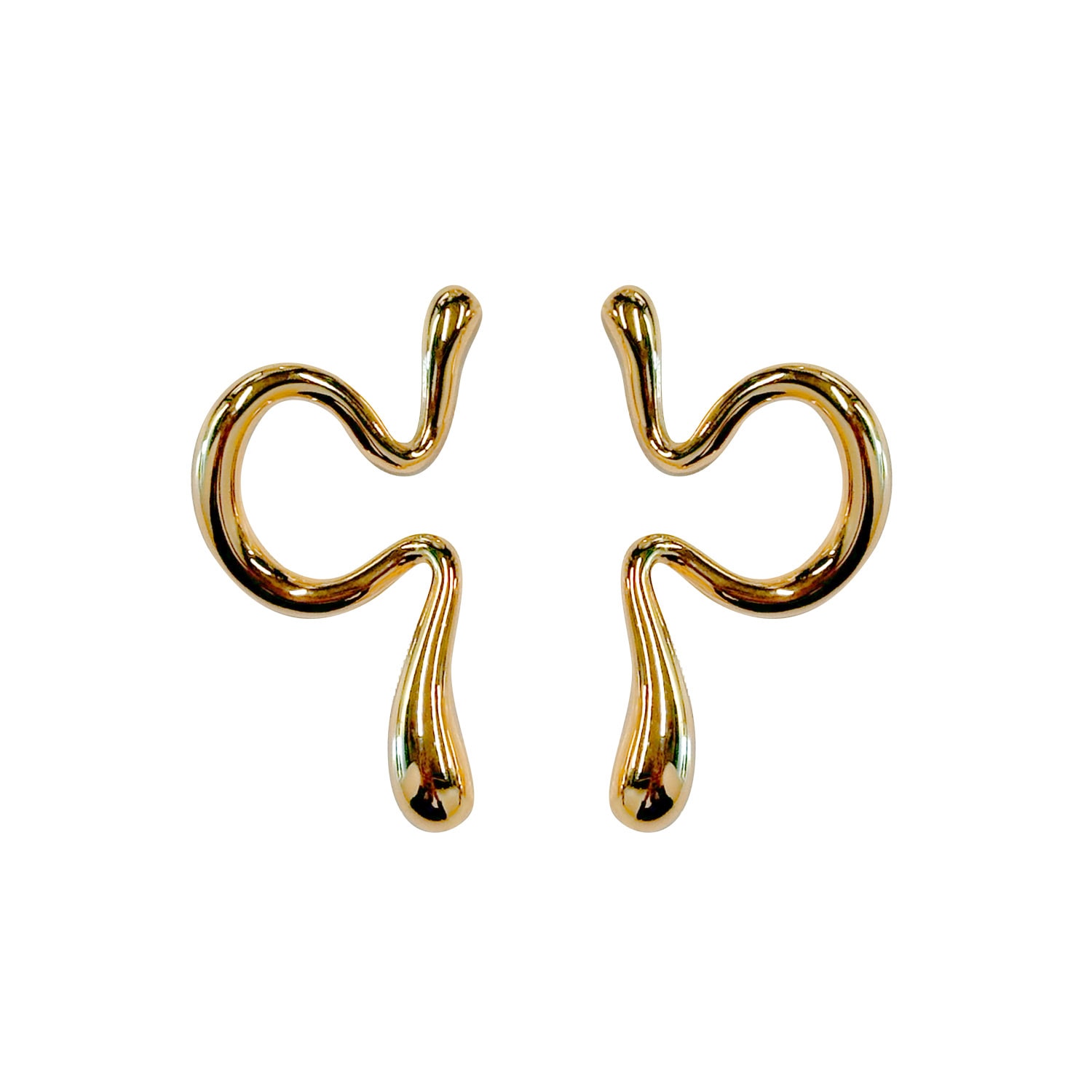 Outofoffice Women's Gold Mini Luxe Ear Cuff Minimal Minimalist Modern Statement Unique Climber Contemporary Tren