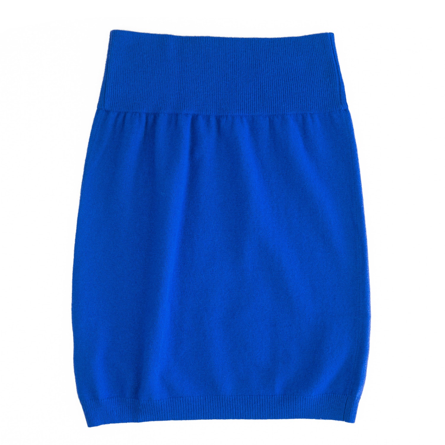 Women’s Blue Cashmere Mini Skirt - Cobalt Extra Small Zenzee