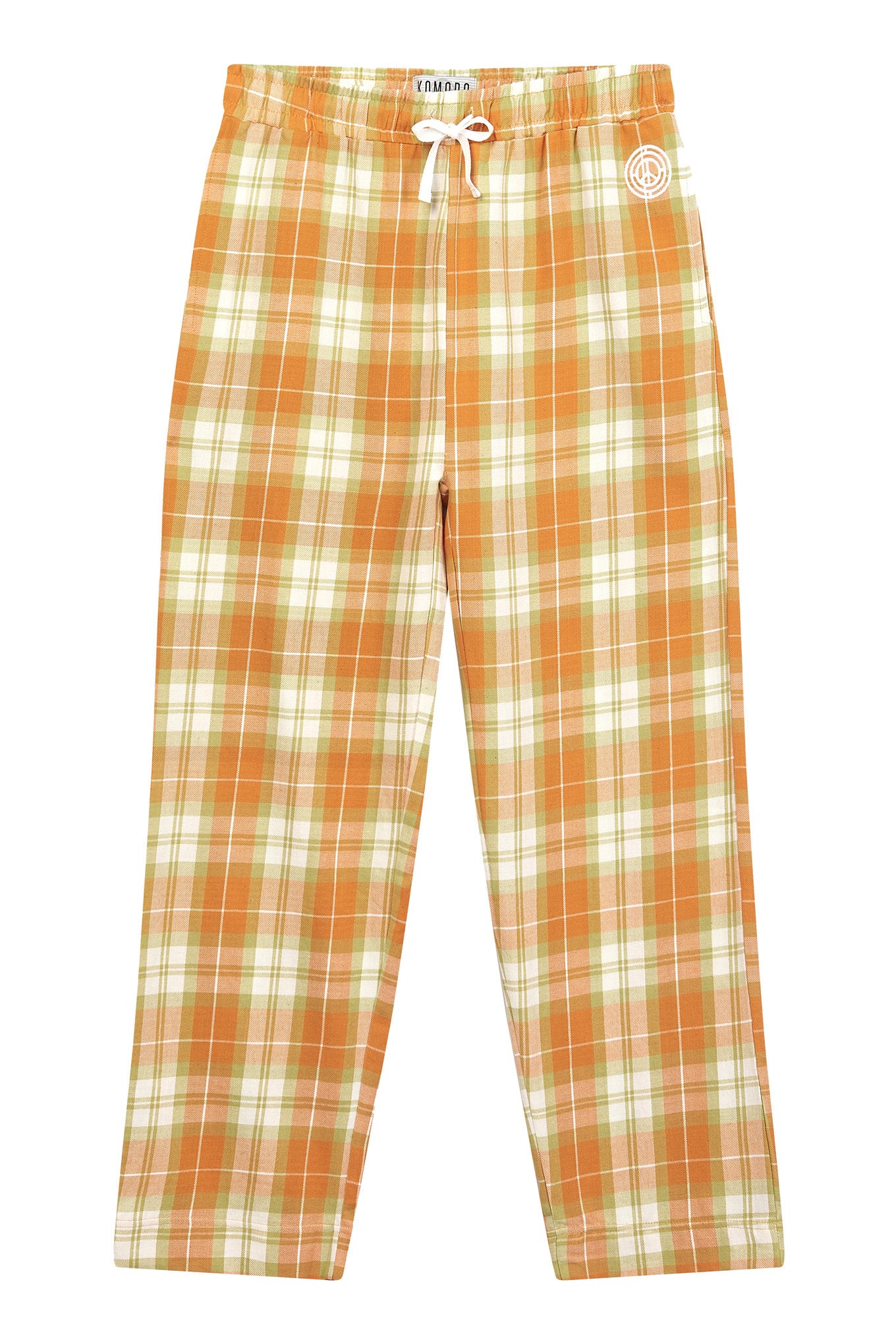 Women’s Yellow / Orange Jim Jam - Men’s Gots Organic Cotton Pyjama Trouser Extra Large Komodo