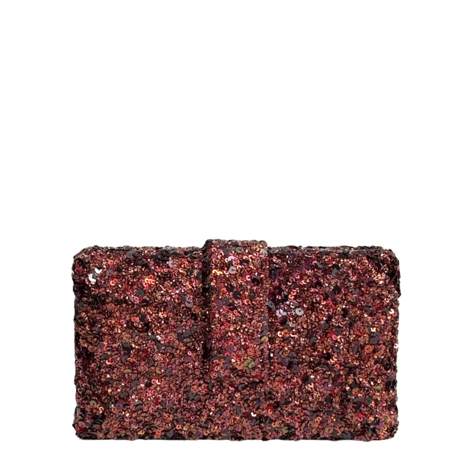 Simitri Women's Red Molten Kitsch Clutch