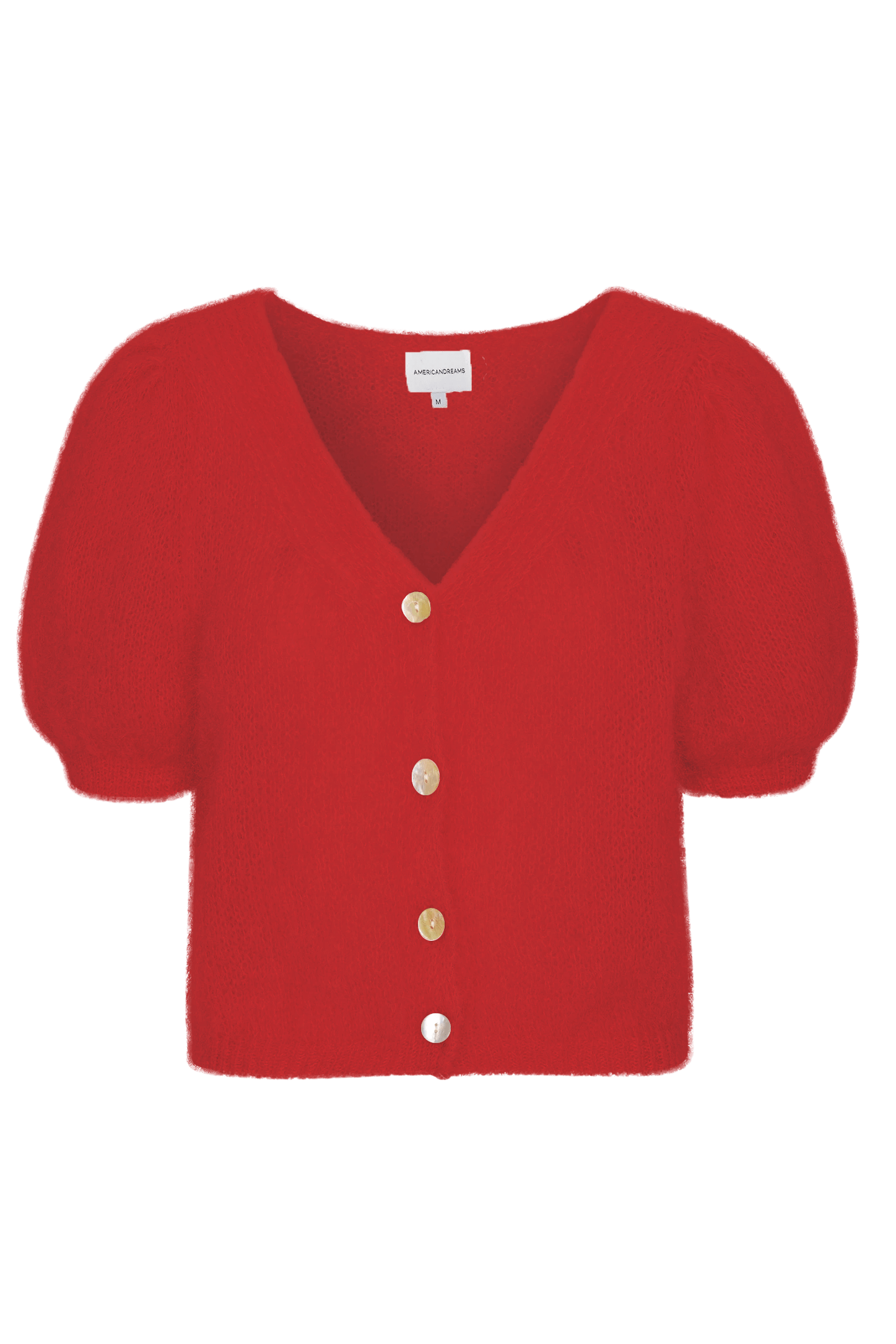 Americandreams Women's Harper Cardigan Lipstick Red