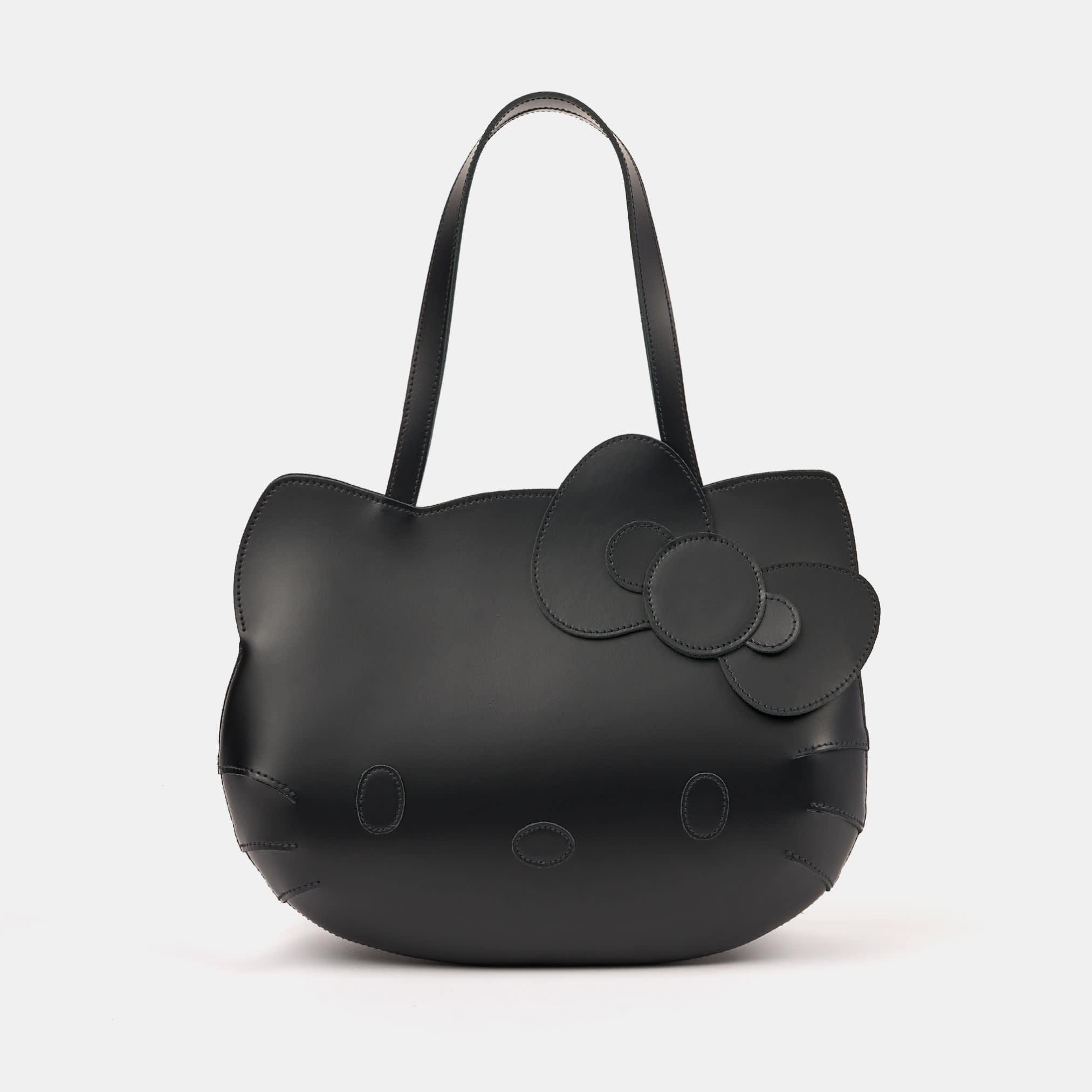 【BOLSAC】Pocony bag _Tote (kitty black) the-hello-kitty-face-tote-