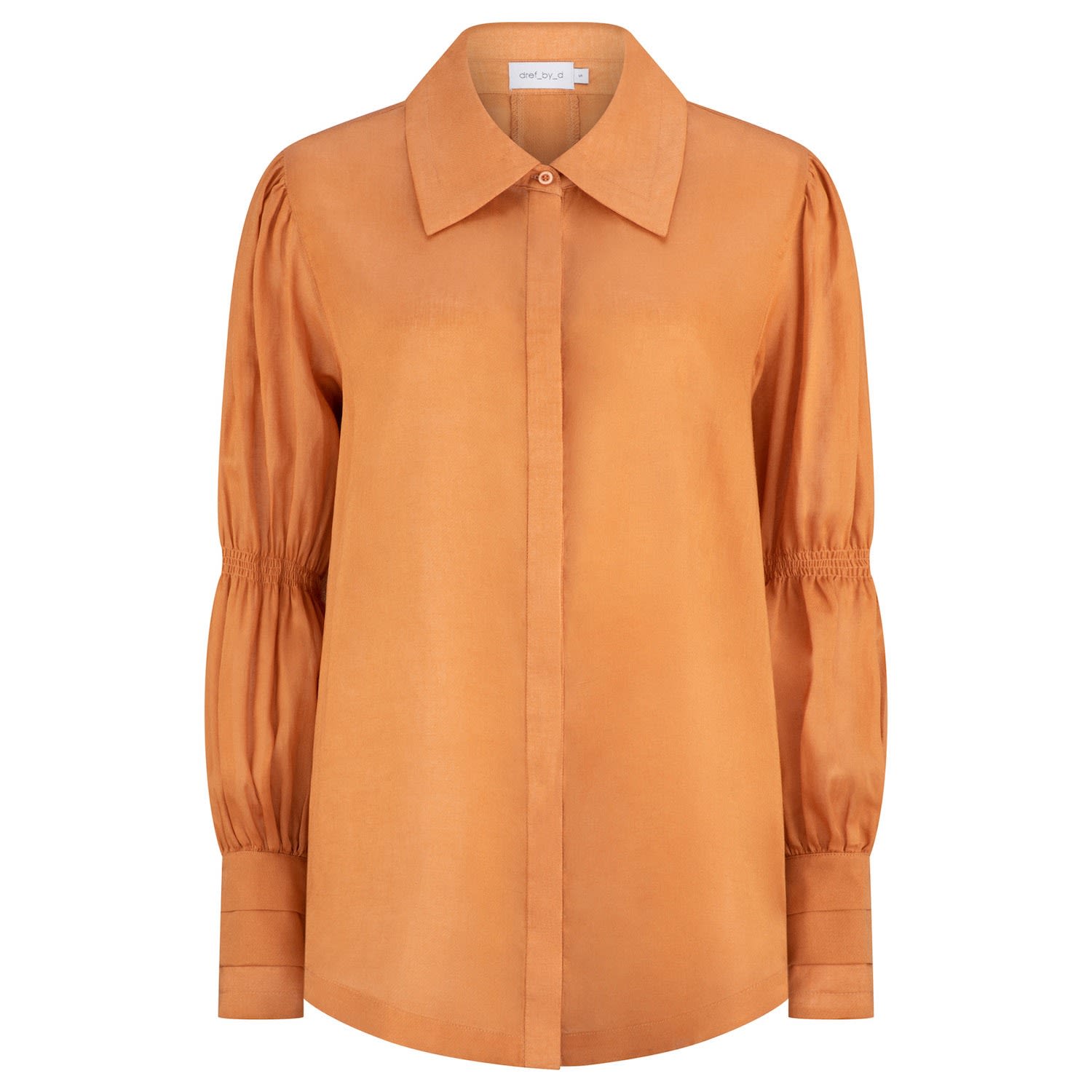 Dref By D Women's Yellow / Orange Mira Shirt - Orange In Brown