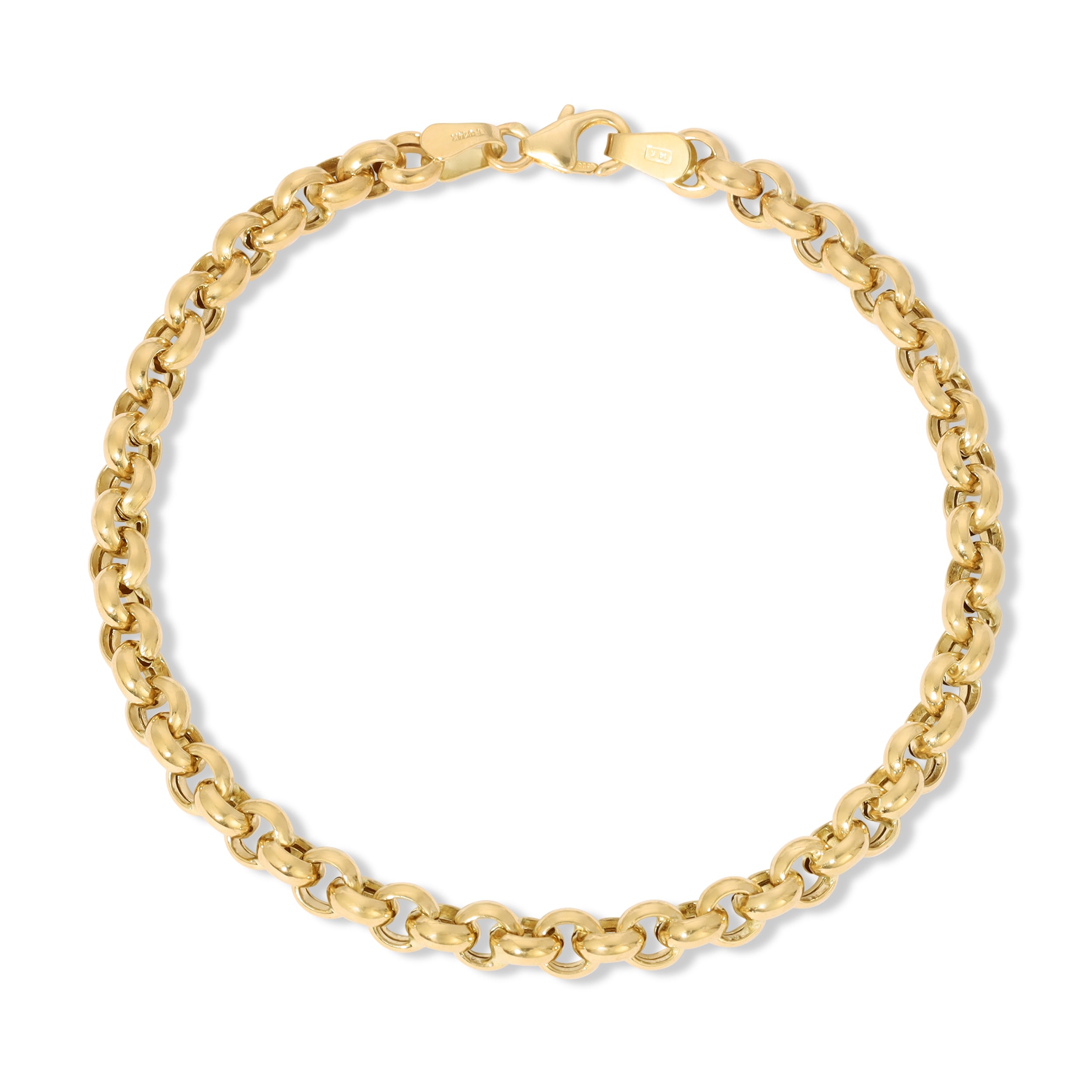 Women’s Rolo Bracelet - Yellow Gold Maya Brenner