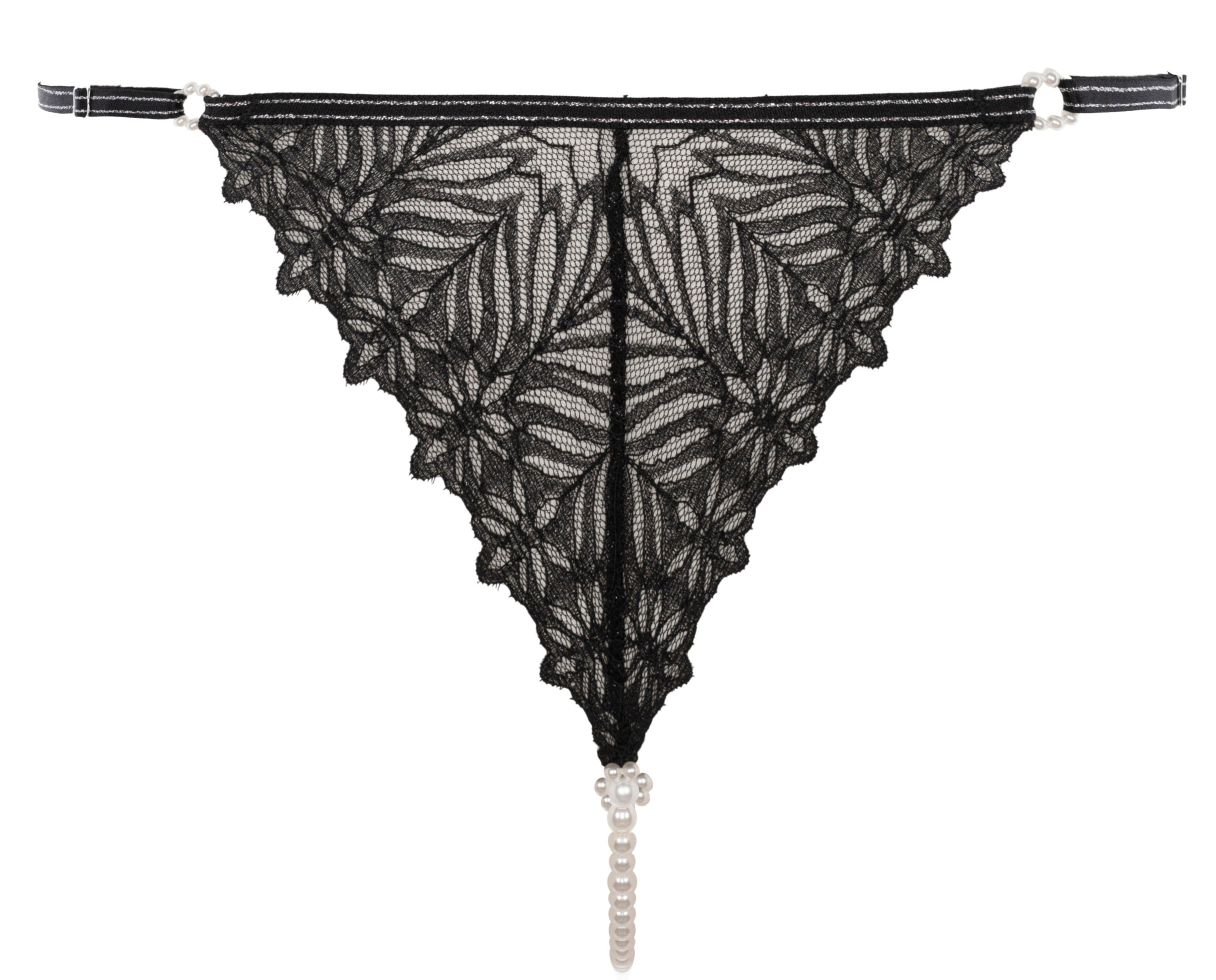 Bracli Women's Black Destinos G-string