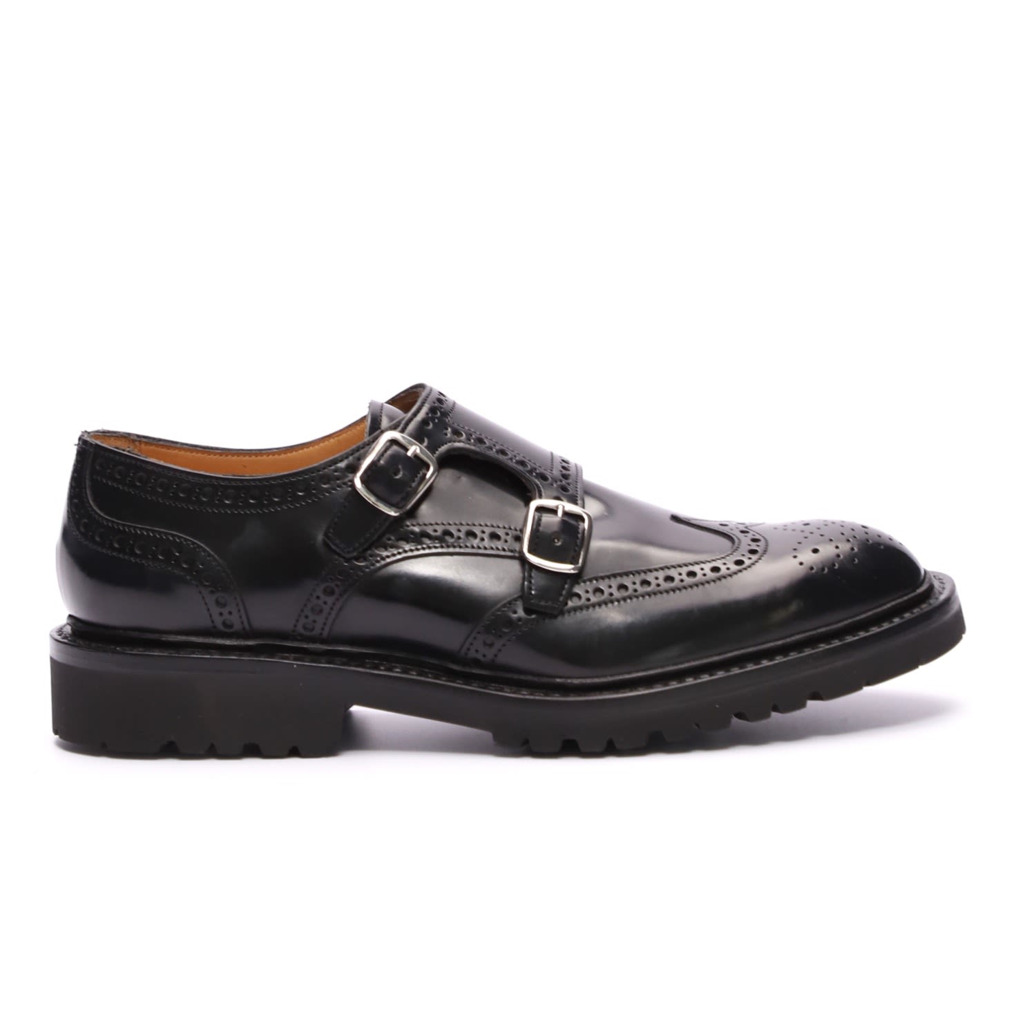 Women’s Virginia Double Monk - Black 3.5 Uk Macian