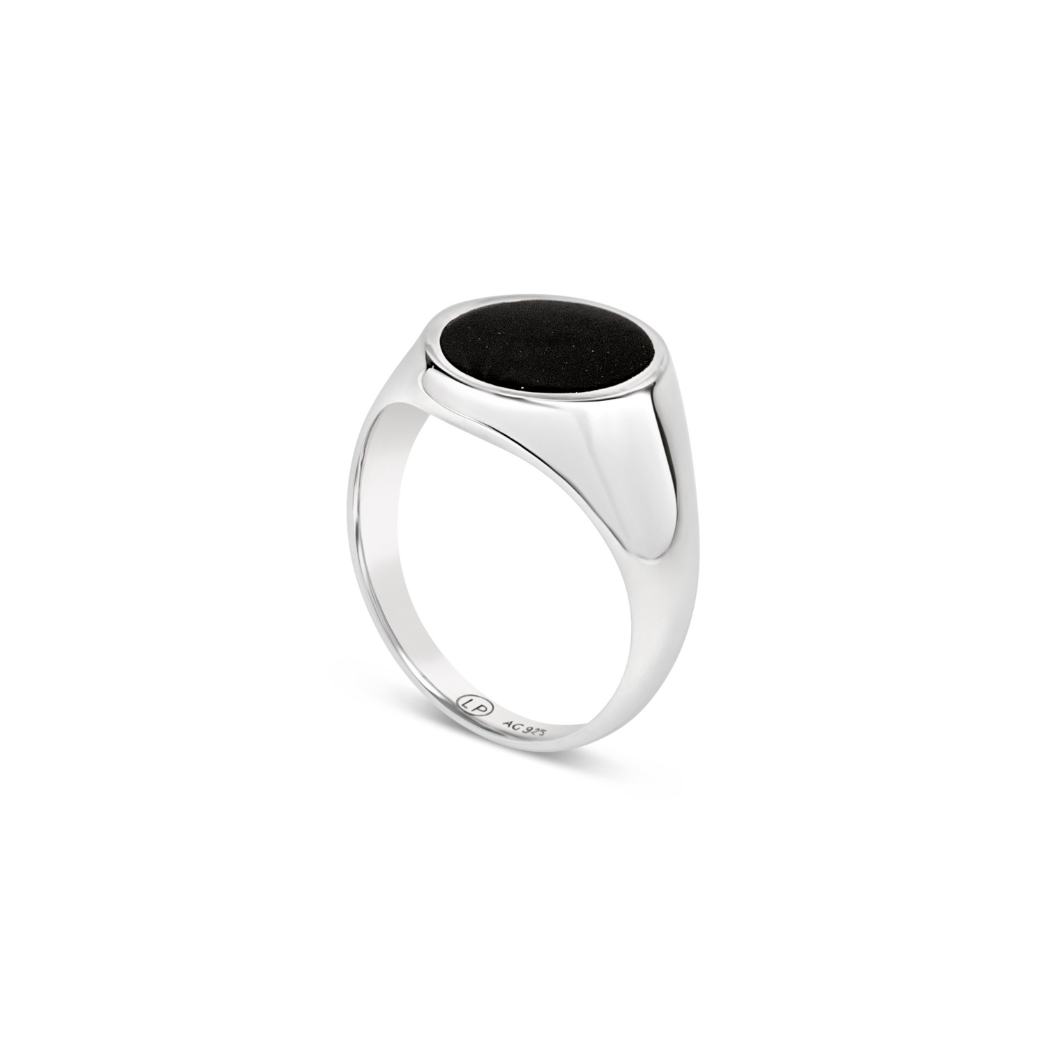 Snake Signet Black Onyx  Gold Ring, Brooklyn Jewelry – www.