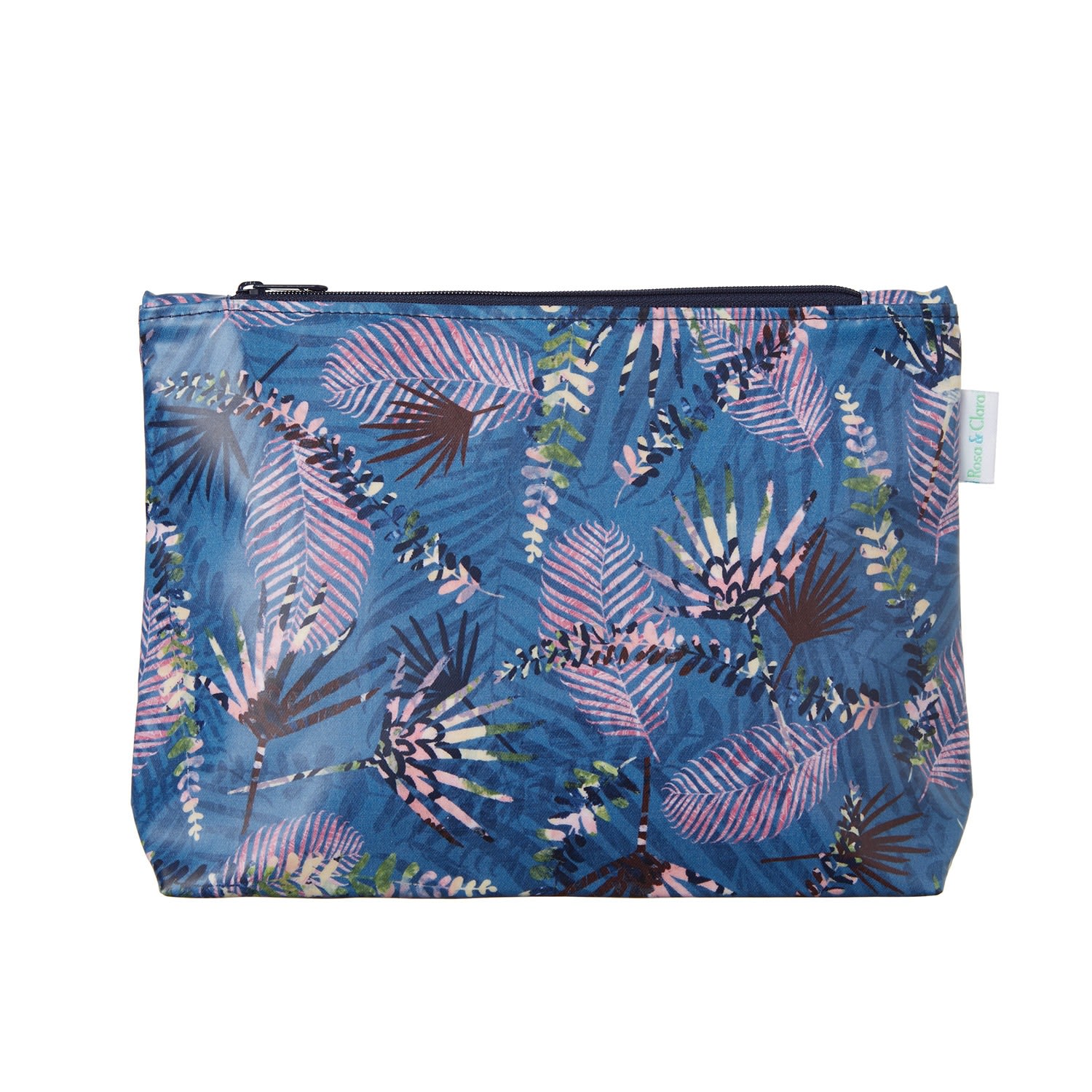 Blue / Green / Pink Folia Wash Bag Rosa & Clara Designs