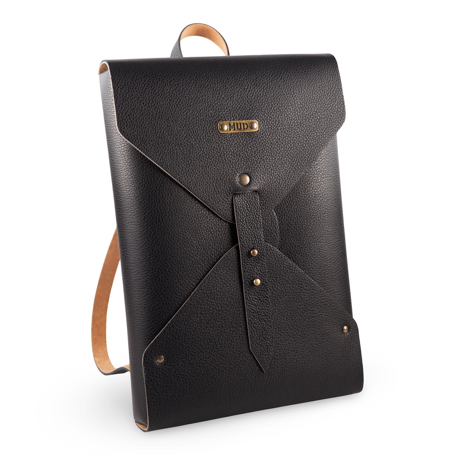 Mud - Manufacture Under Design Women's Envelope Backpack - Black In Black