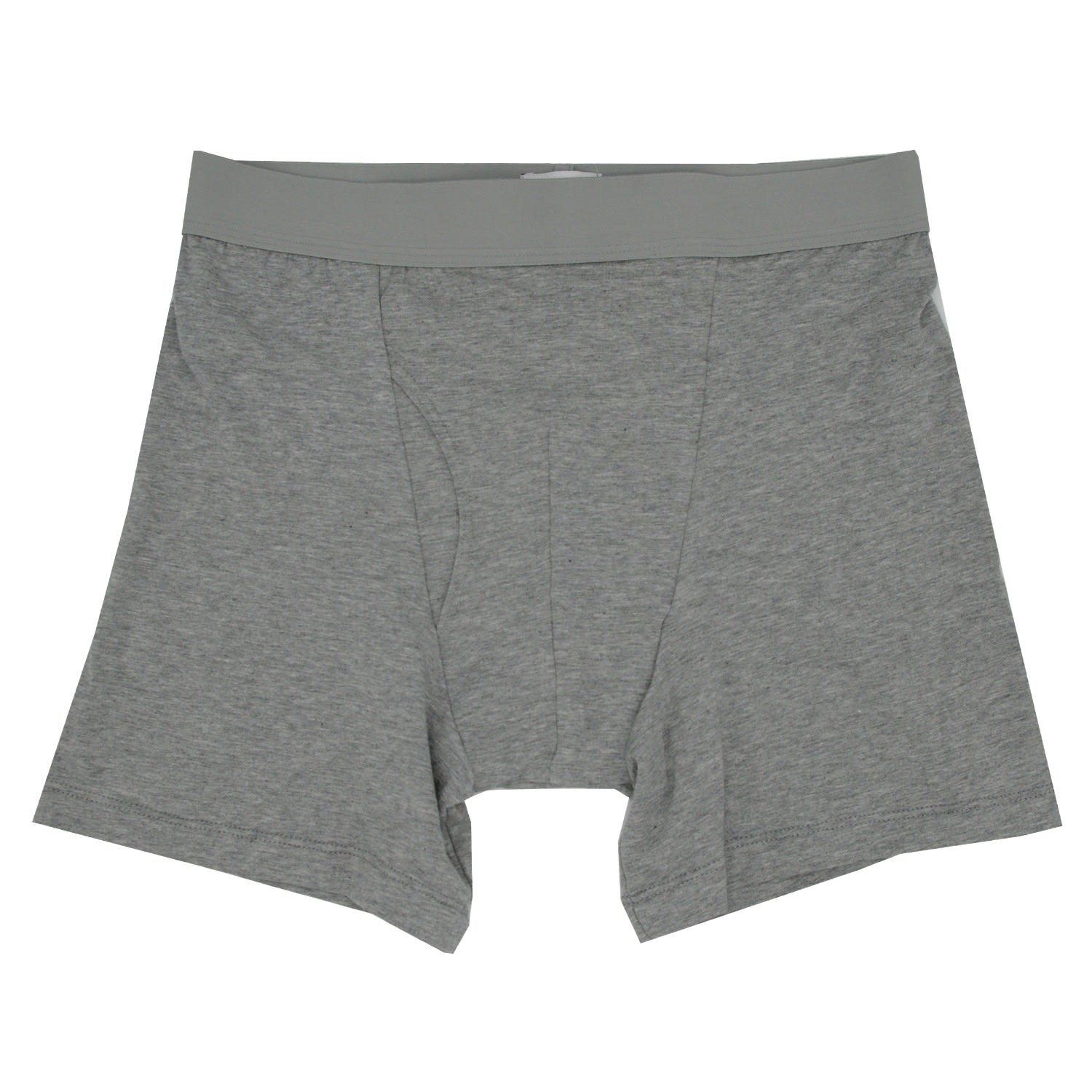 Men’s Organic Cotton/ Bamboo Jersey Boxer Short In Grey Medium Rozenbroek