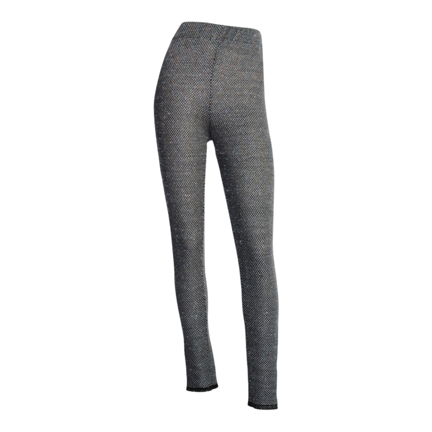 Women’s Silver Net Leggings Small Maria Aristidou