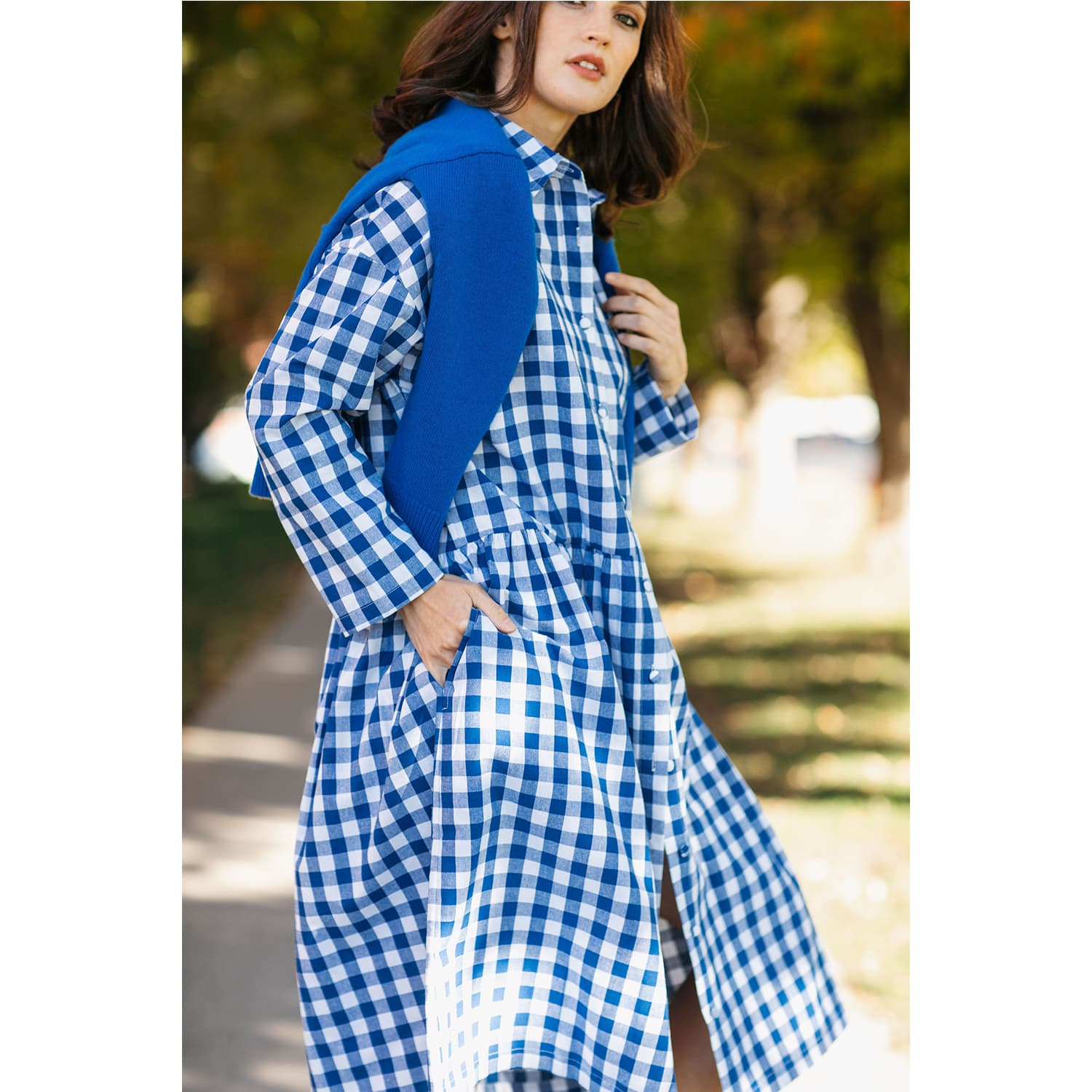 blue cheese caesar salad dressing WINSLOW MINI DRESS
