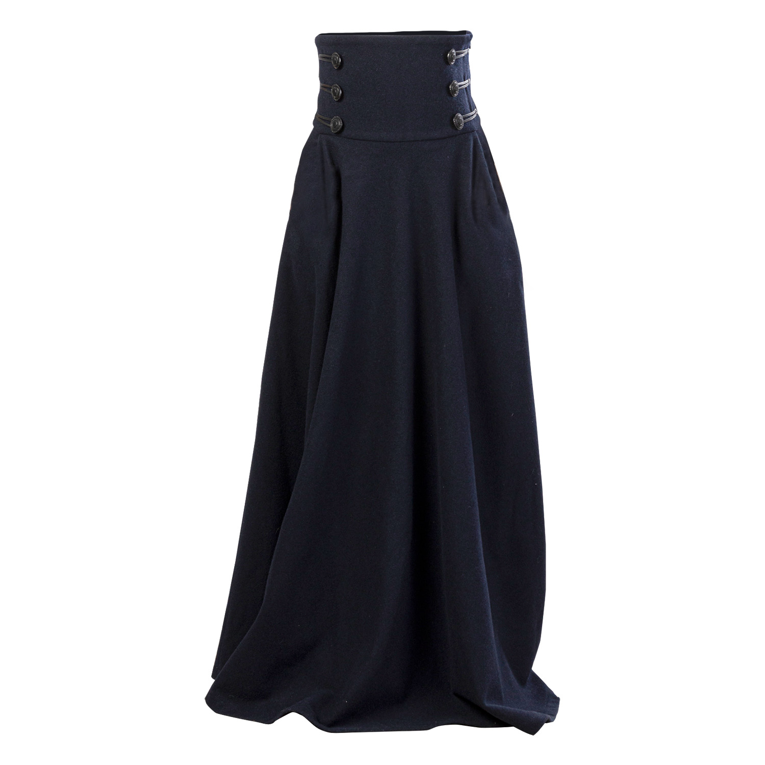 Long winter plaid wool skirt women 4639-2 Long winter plaid wool skirt women 4639-2