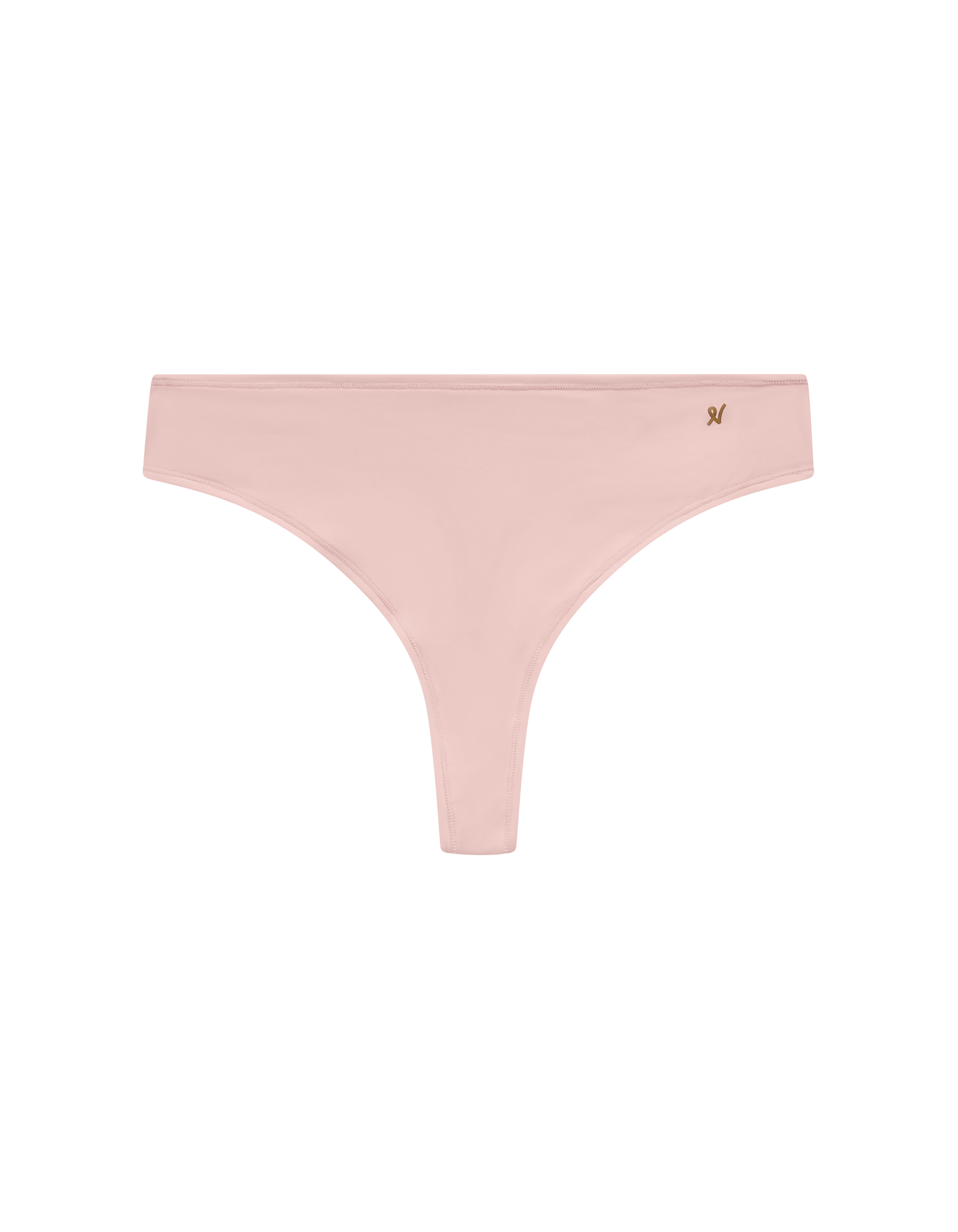 Nudea Women's Green / Pink / Purple The Stretch Dipped Thong Bundle Three Pack - Pink & White & Sage In Green/pink/purple