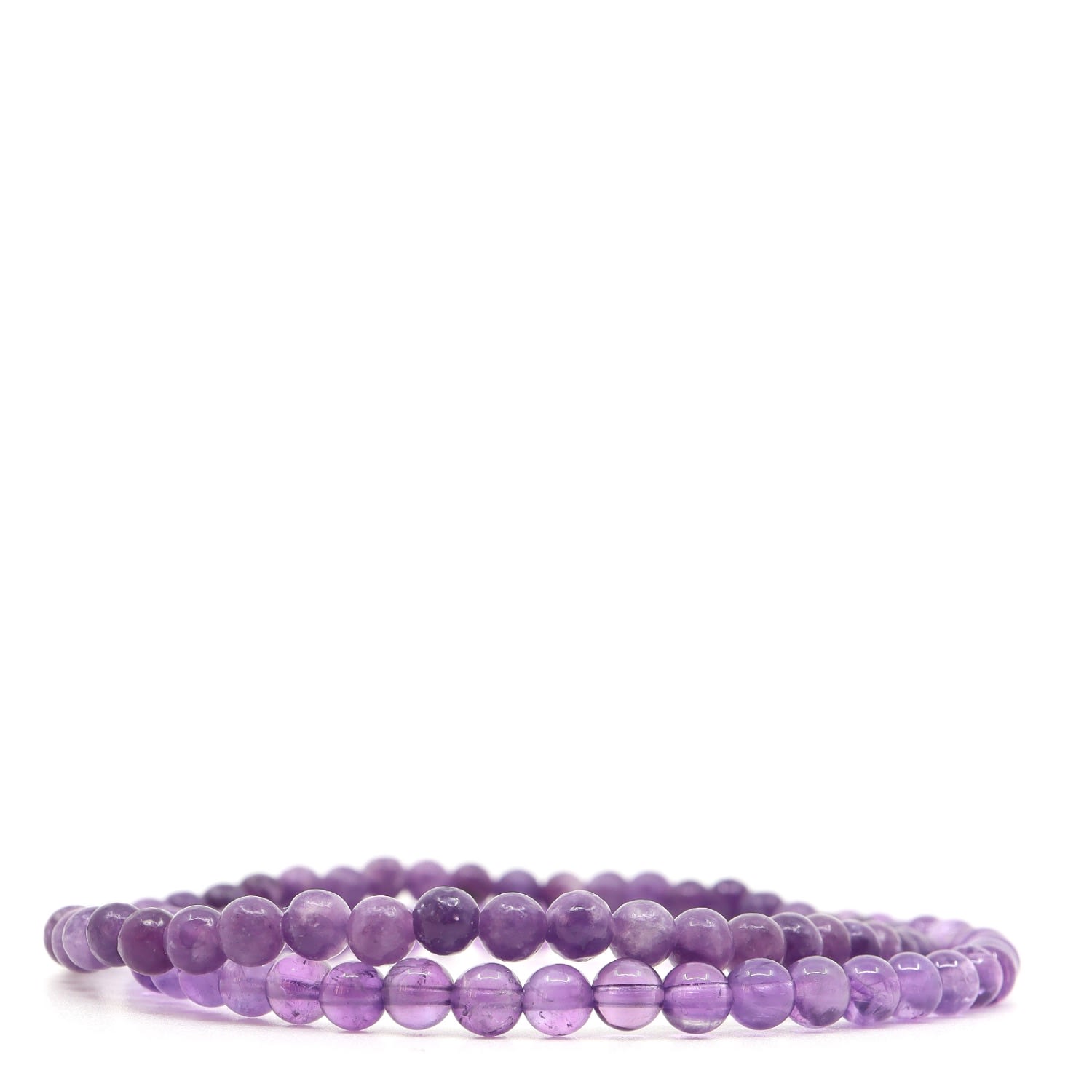 Shar Oke Men's Purple Amethyst & Lepidolite Beaded Bracelet In Purple