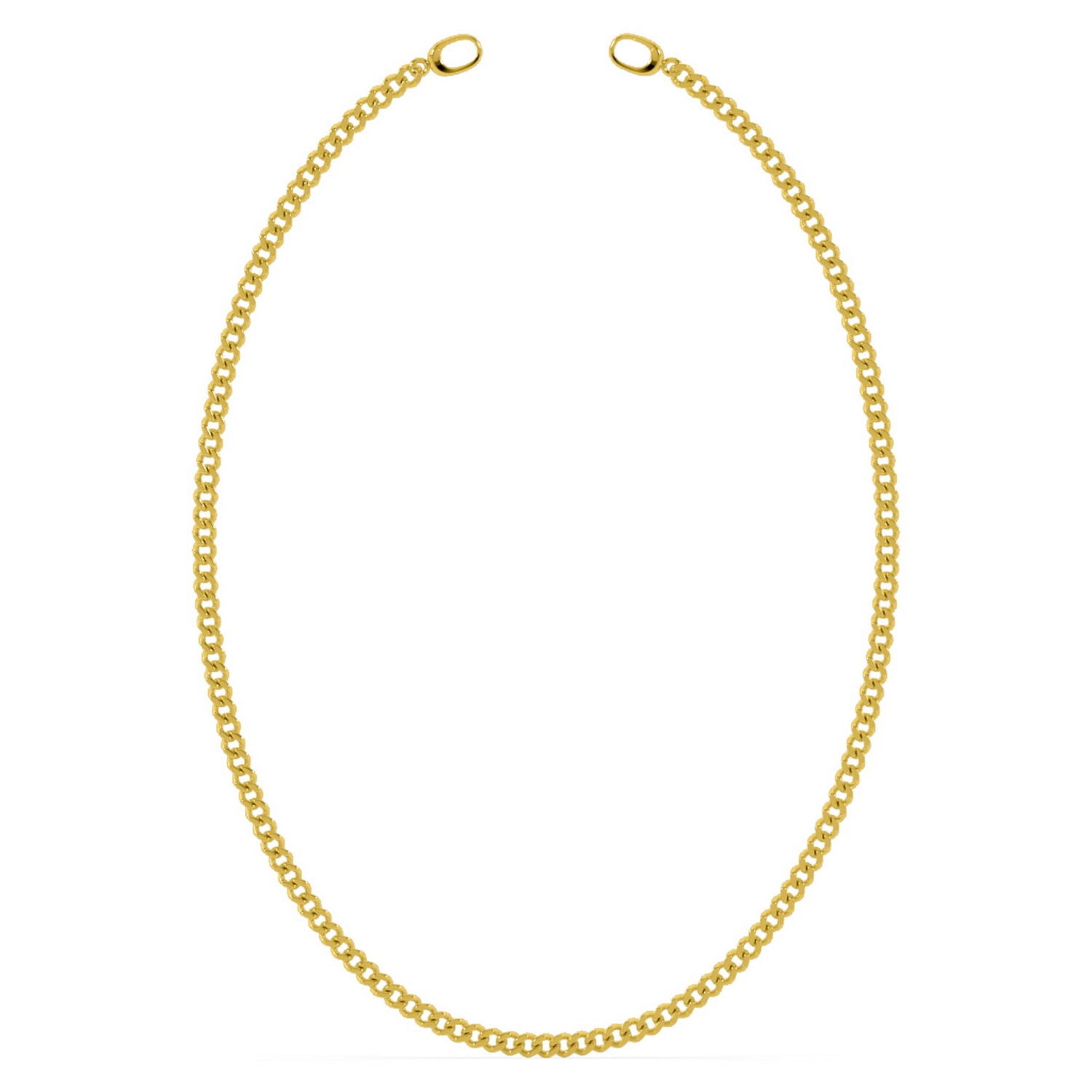 Women’s Baby Cuban Link Necklace - Gold Oni Fine Jewelry