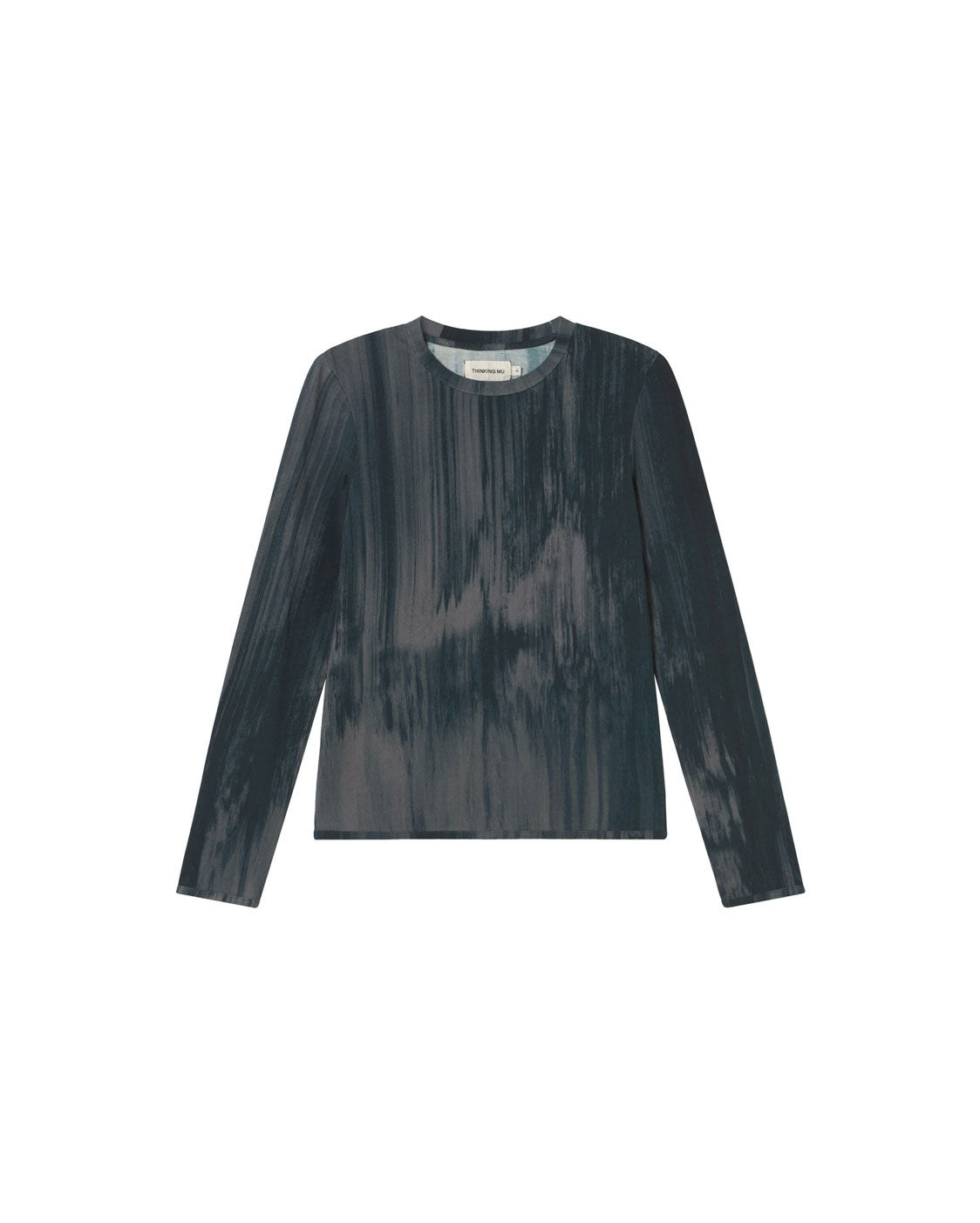 Thinking Mu Women's Blue Ombre Brisa Top In Multi