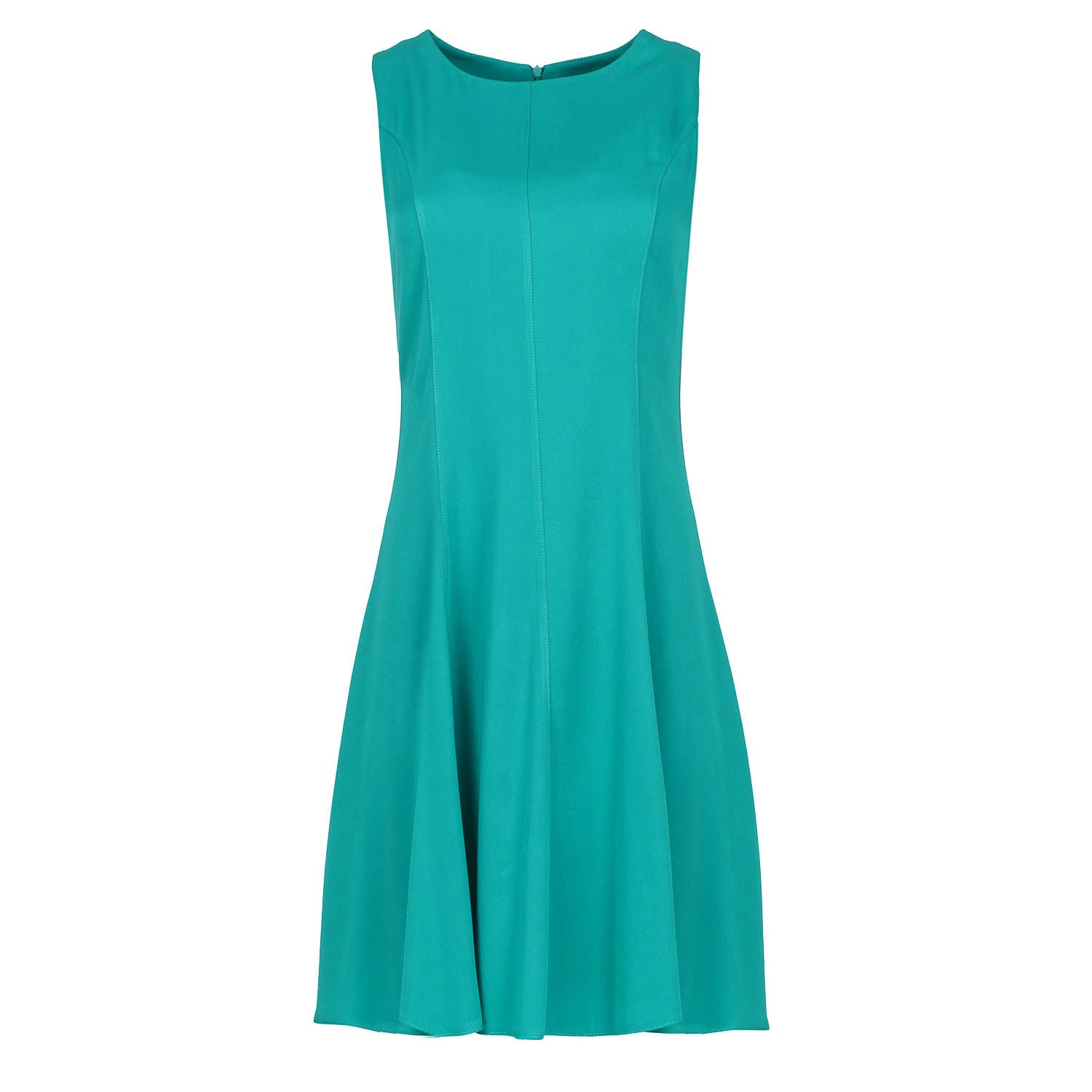 Conquista Women's Green Colour Cloche Dress In Green