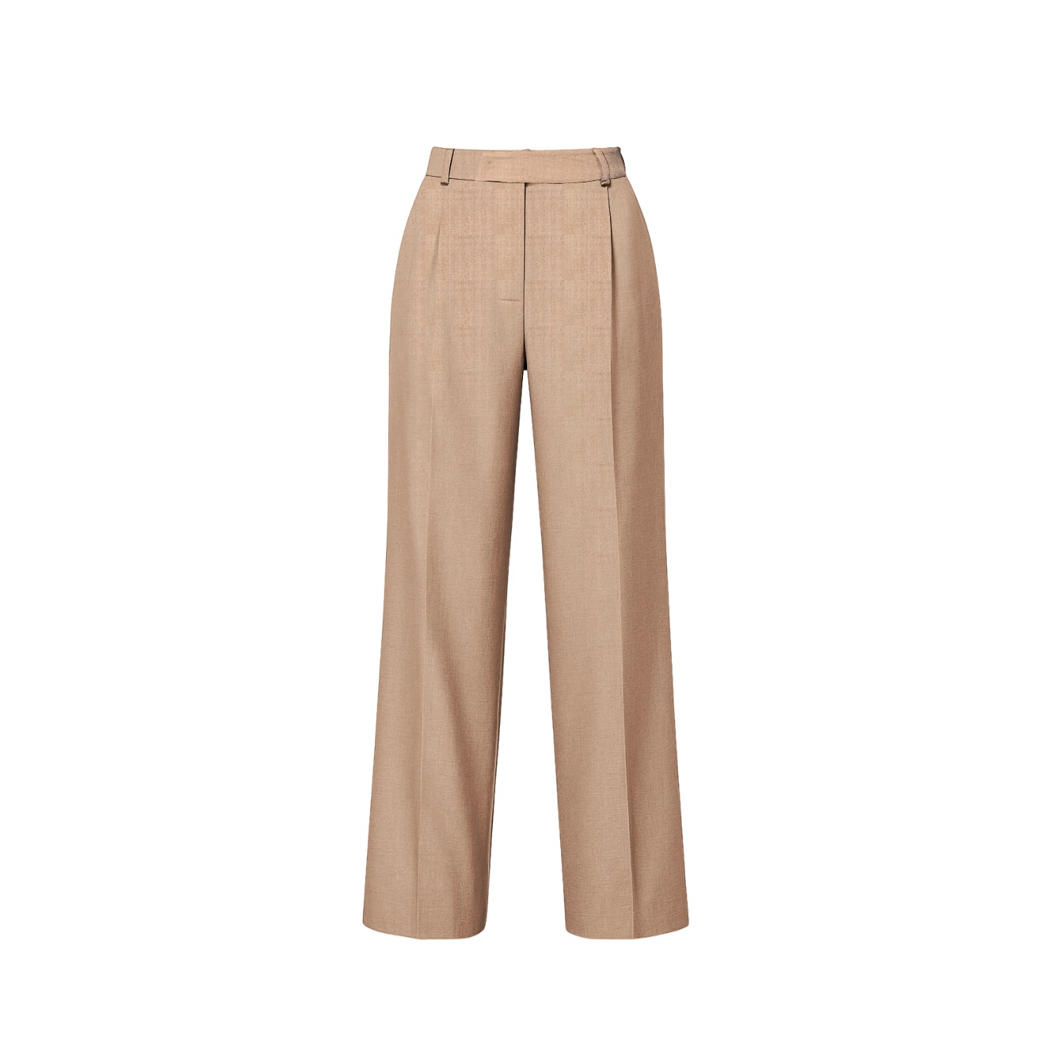 Madison / Savile Women's Neutrals The Edit Camel Wide Leg Pants In Brown