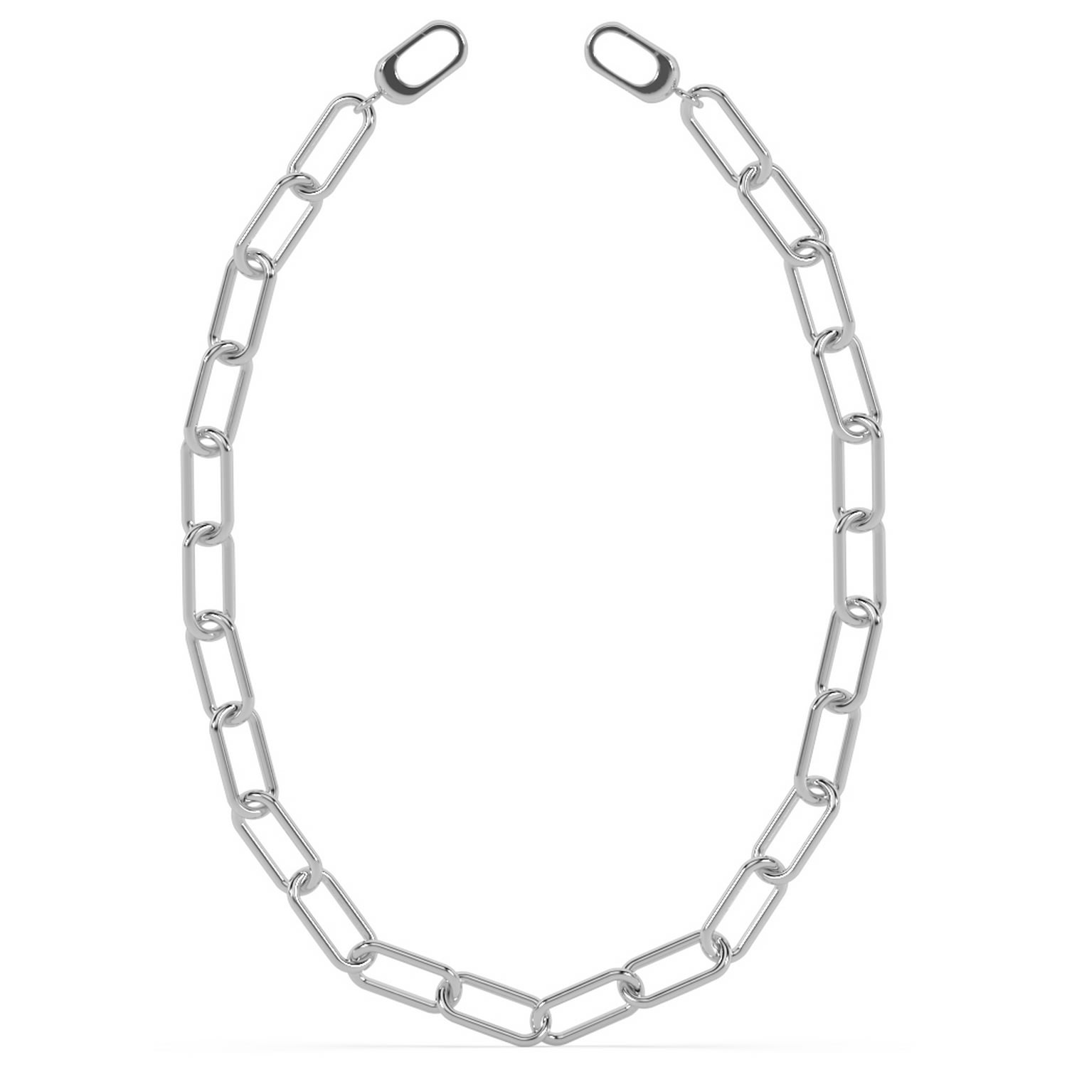 Oni Fine Jewelry Women's Silver Bold Clip Choker In Silver