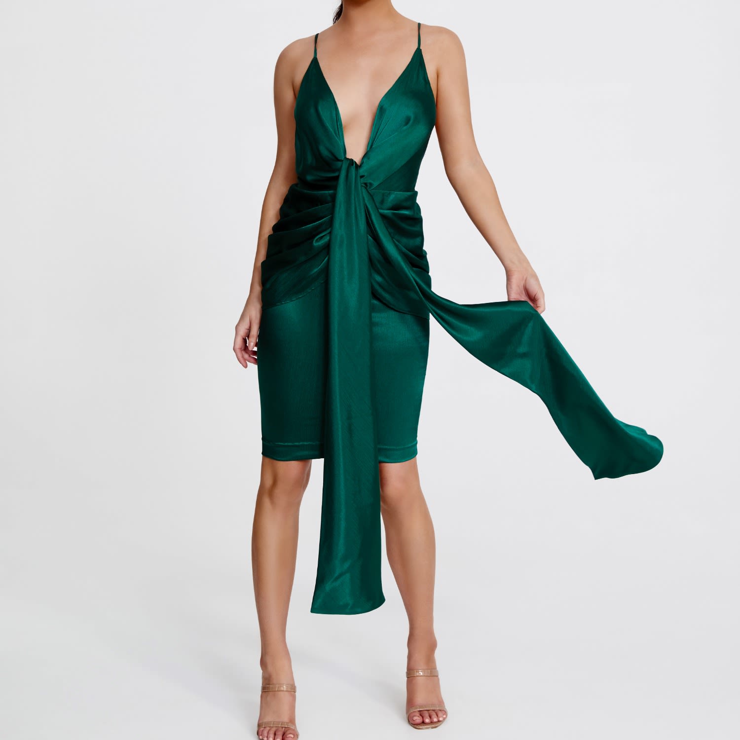 Green Dresses zara Dresses Images 2022