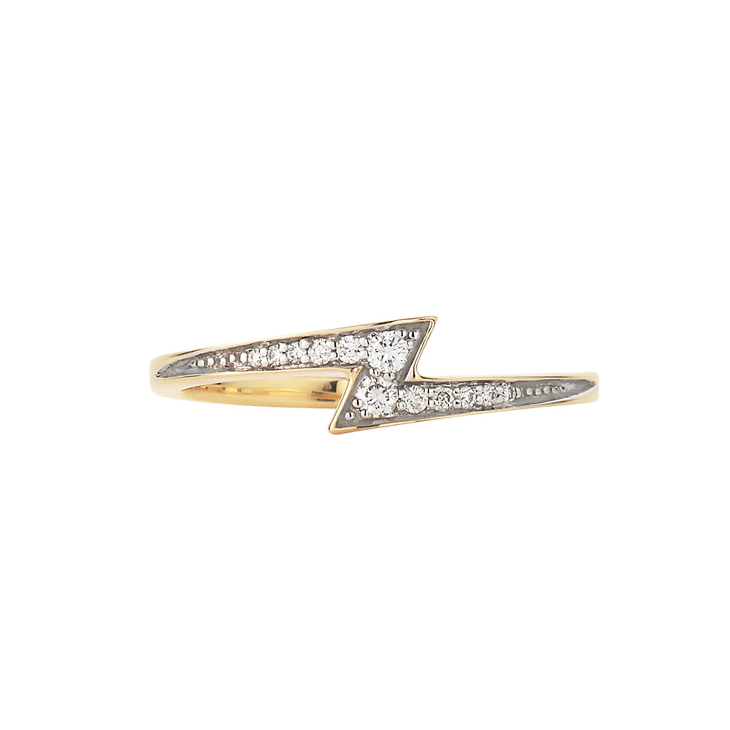 Zoe And Morgan Women's Gold Zap Diamond Ring In Gold