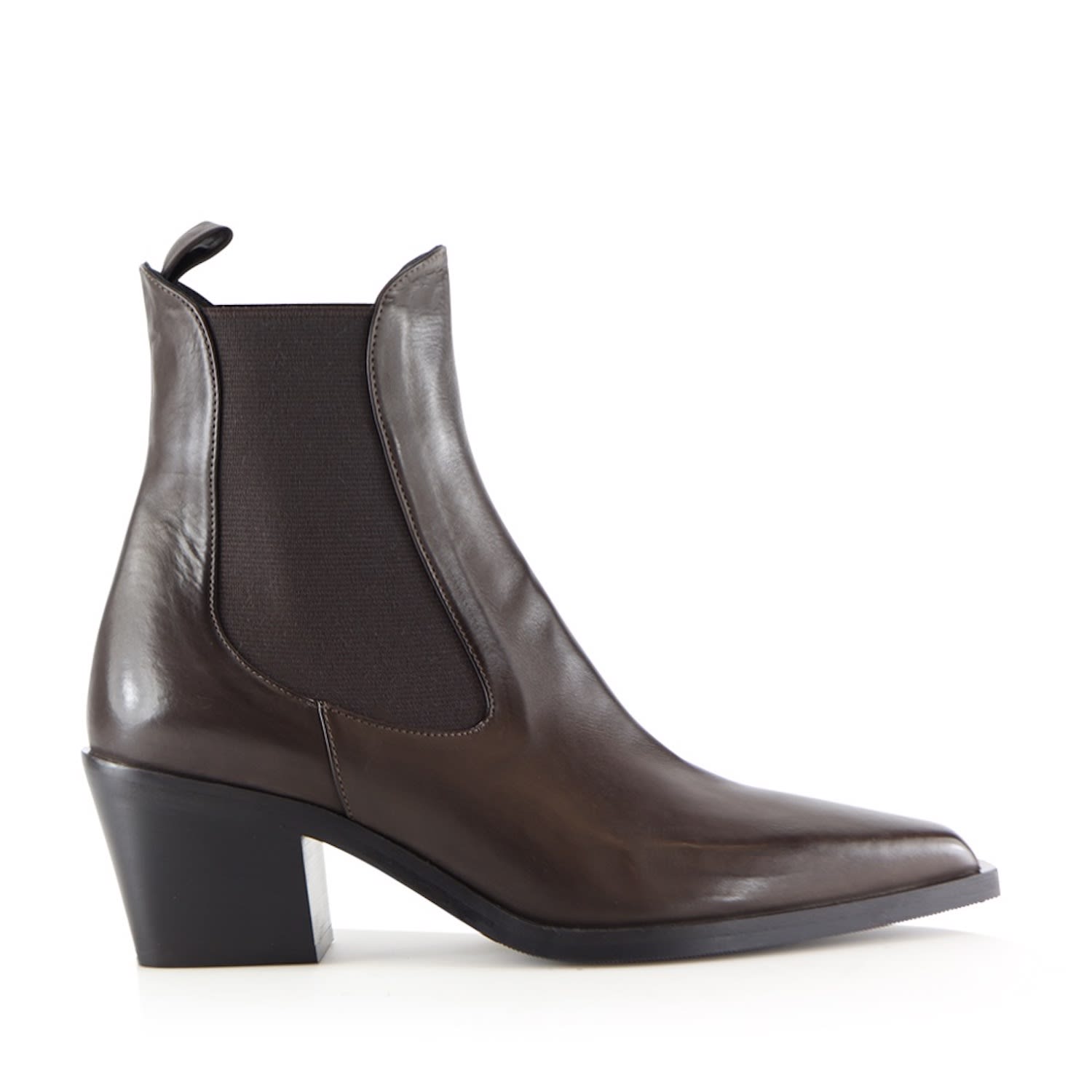 Notabene Women's Luna Boots, Brown Leather In Brown