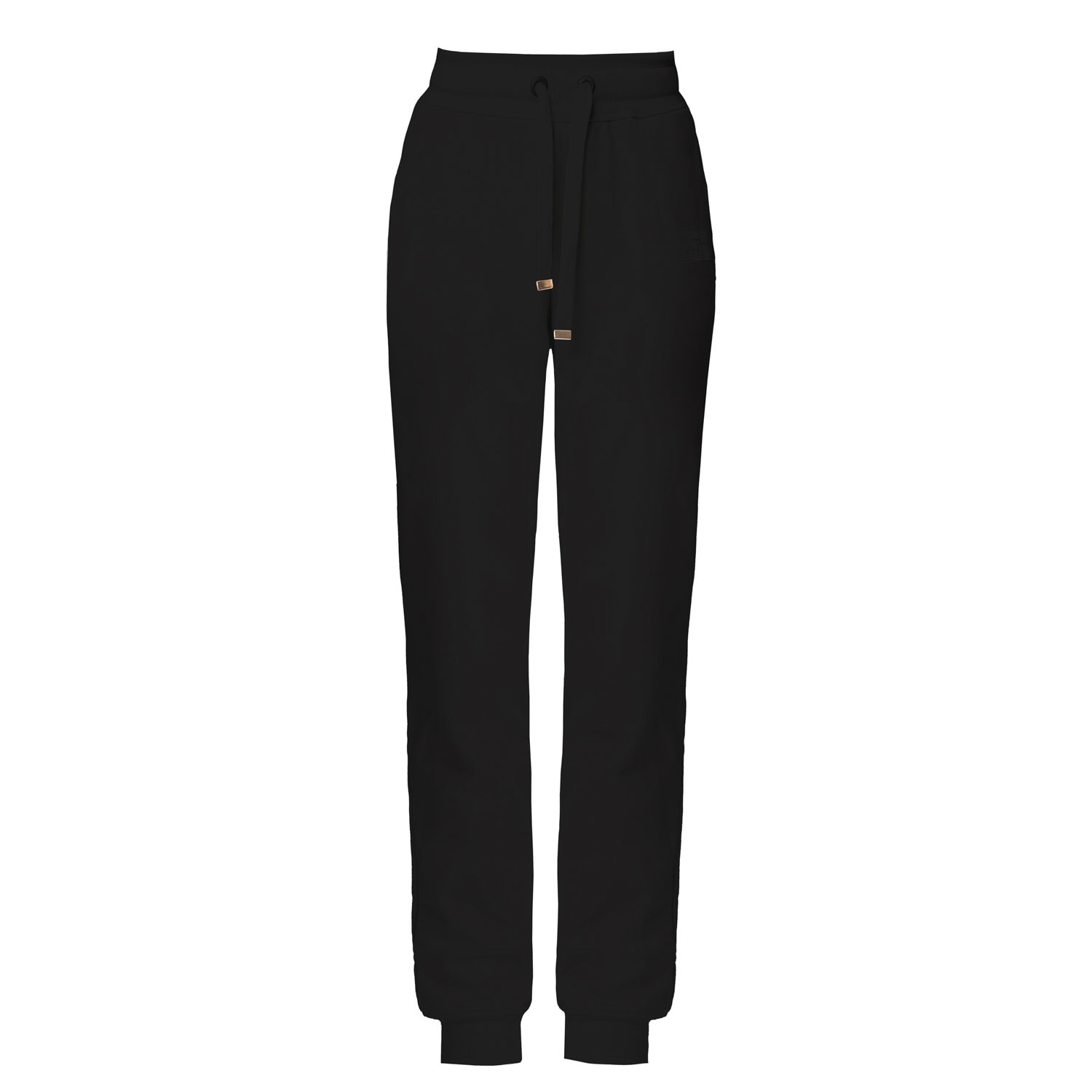 Women’s Elegant Cosy Jogger Pants Black Extra Large Angelika Jozefczyk