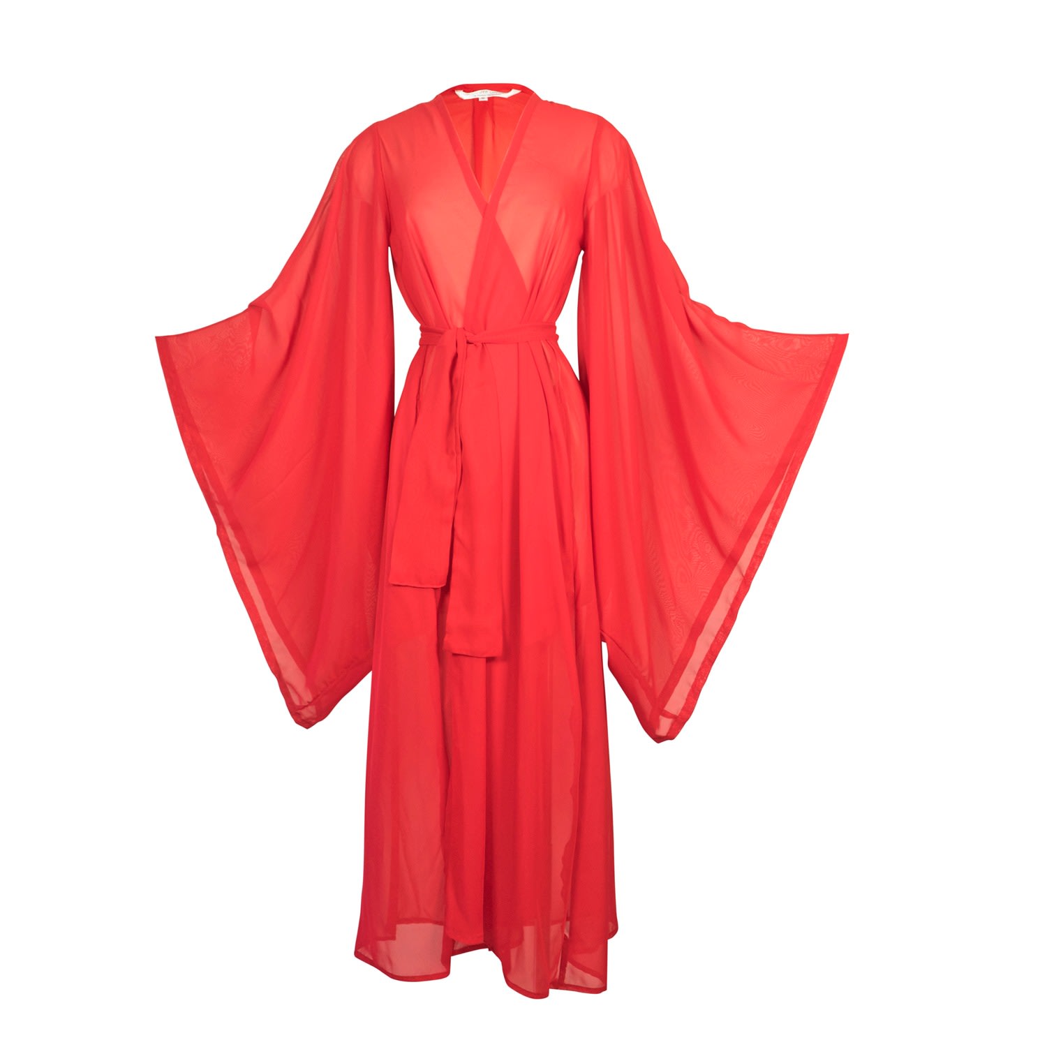 Women’s Truly Yours Red Kimono Large Jennafer Grace