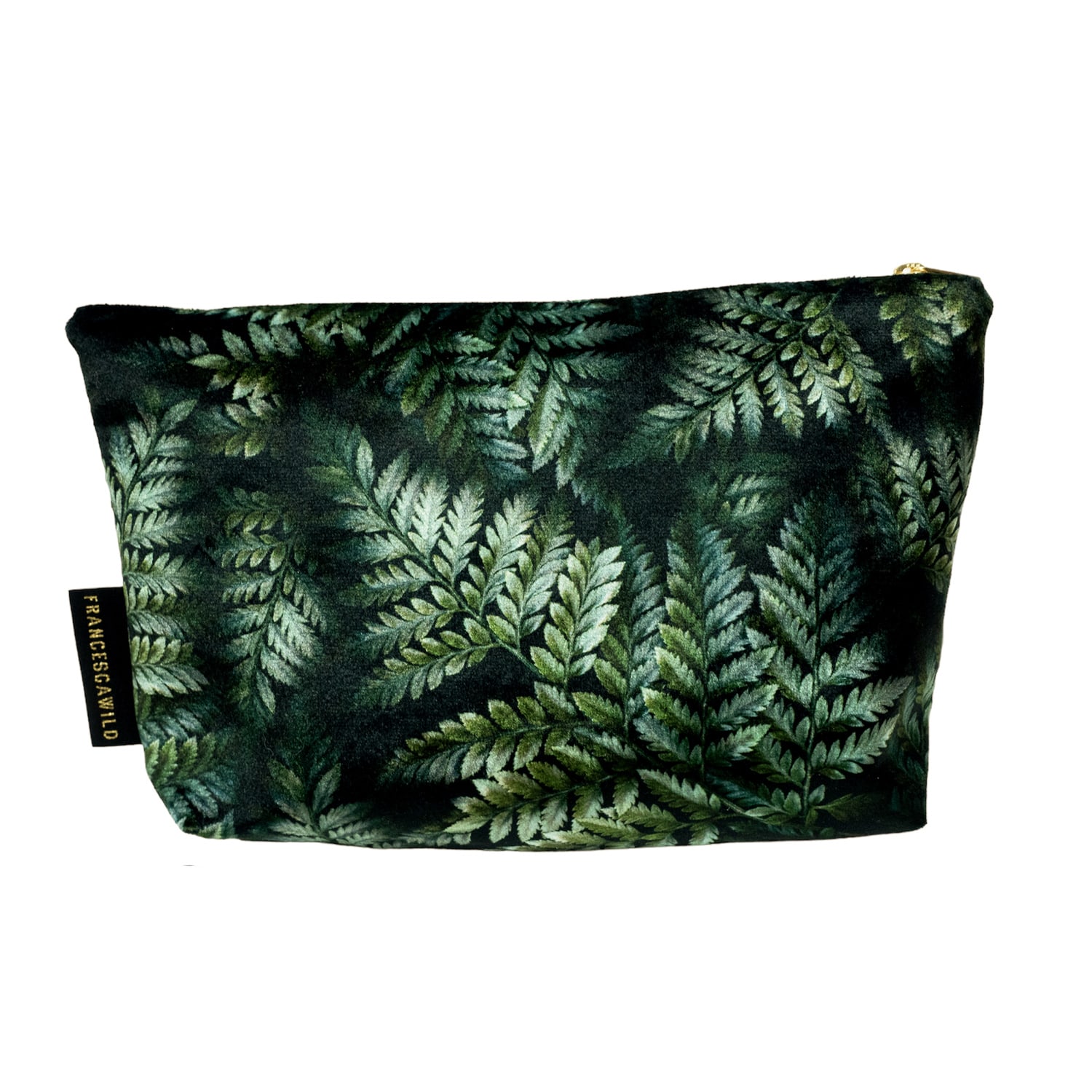 Women’s Green / Black Fern Everyday Pouch Francesca Wild