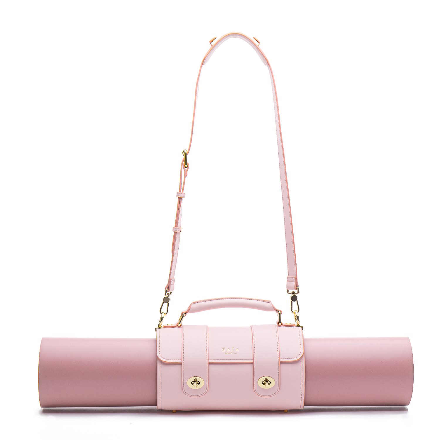 leather yoga mat bag