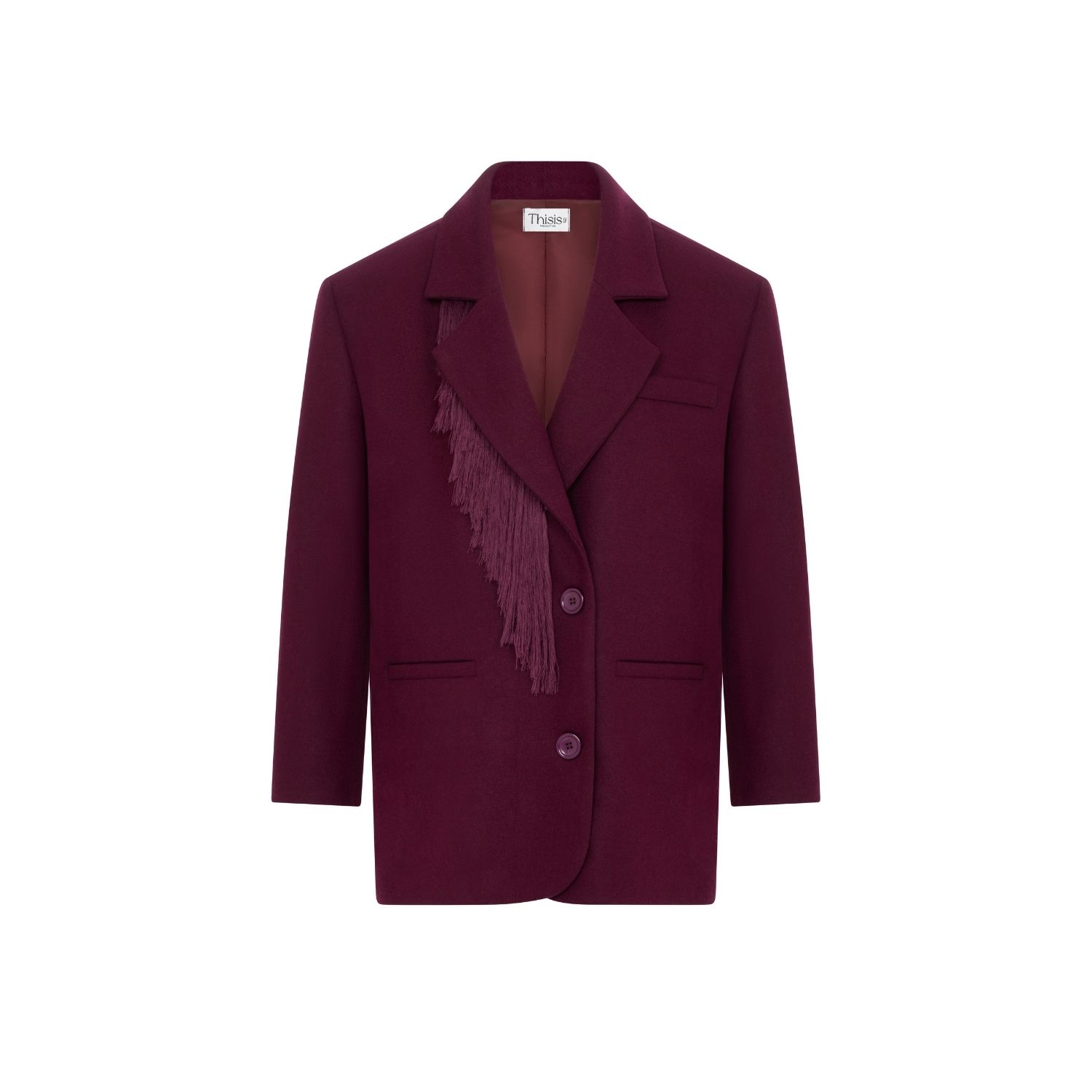 Thisisu Collection Women's Liza Jacket - Purple In Purple