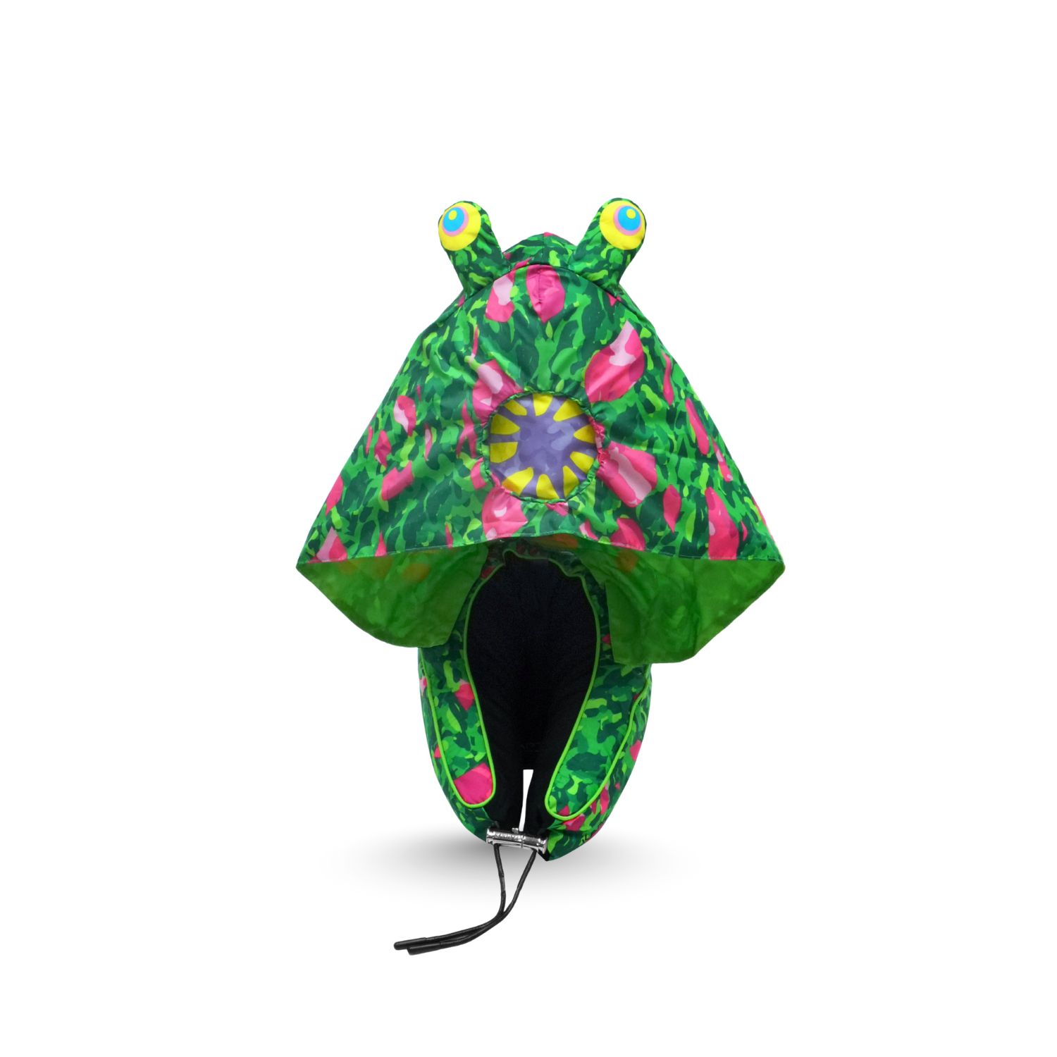 Kapture Green Mogols - Frog Eater Travel Pillow Set In Green