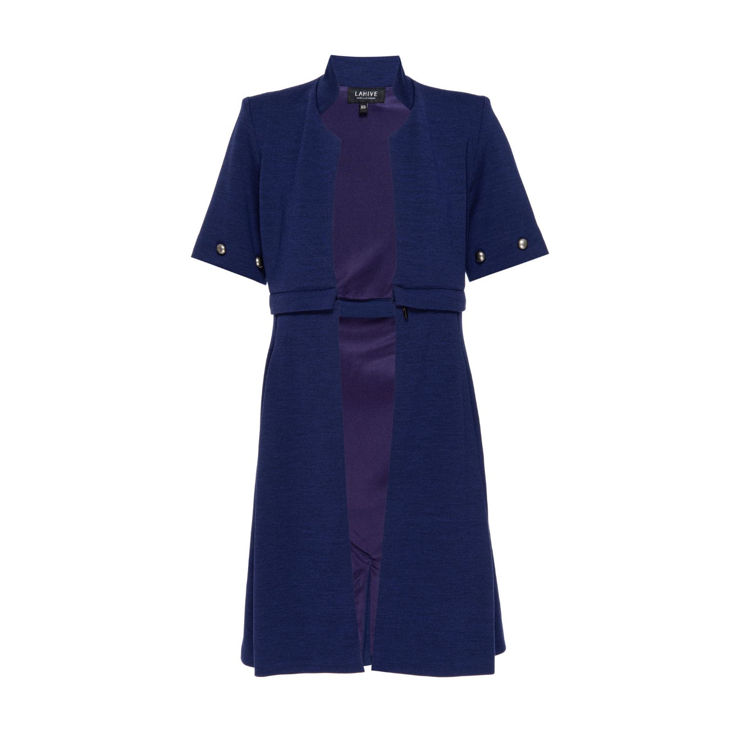 Lahive Women's Blue Ryla Electric Cobalt Knit Jacket In Blue