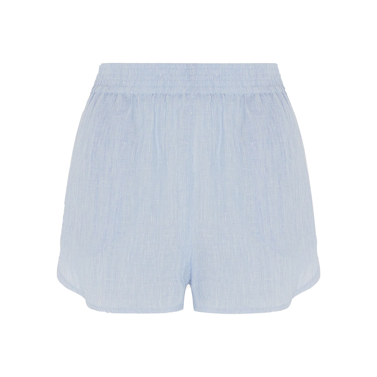 Darcy Linen Short - Chambray Blue Medium The Summer Edit