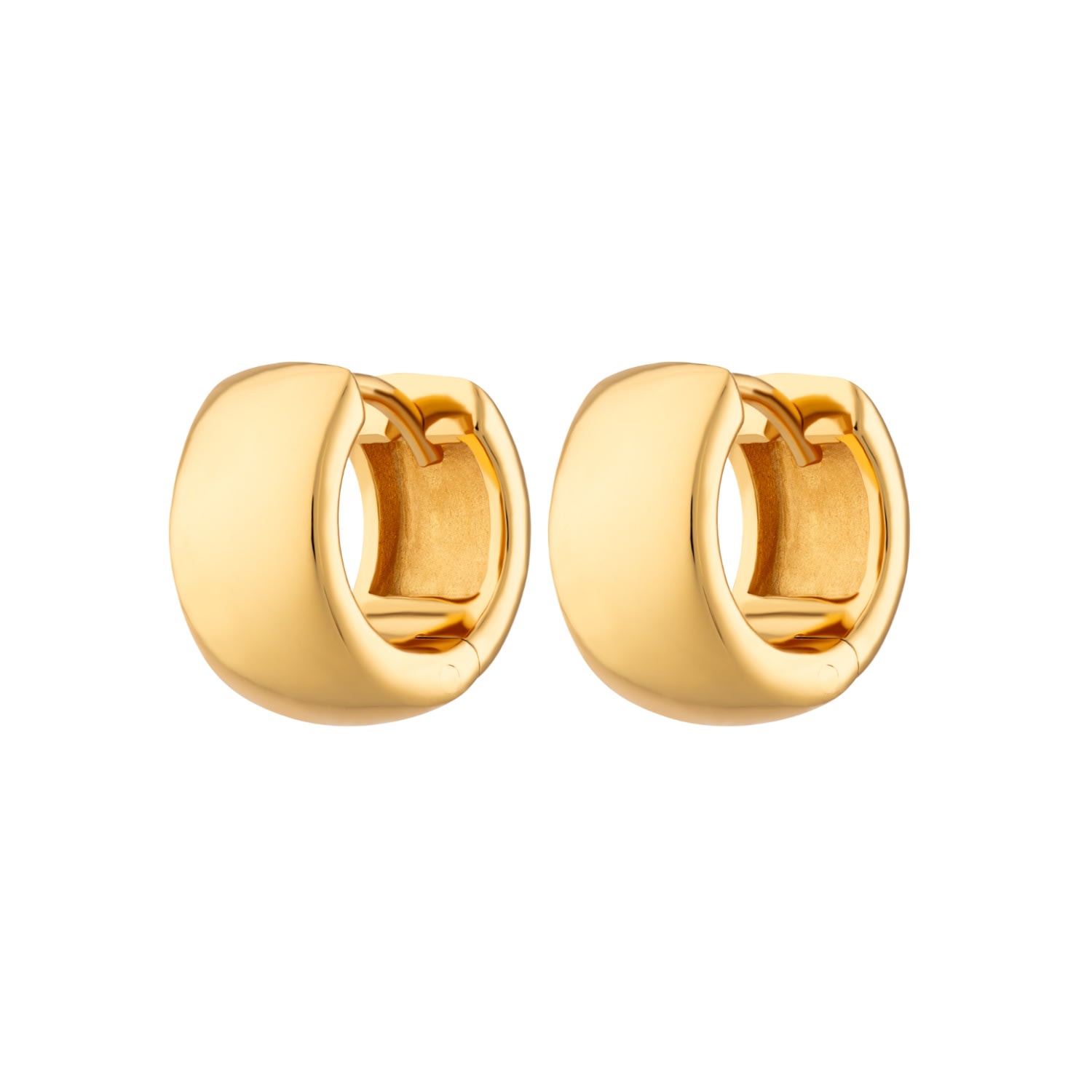 Scream Pretty Women's Gold Super Chunk Huggie Earrings In Gold