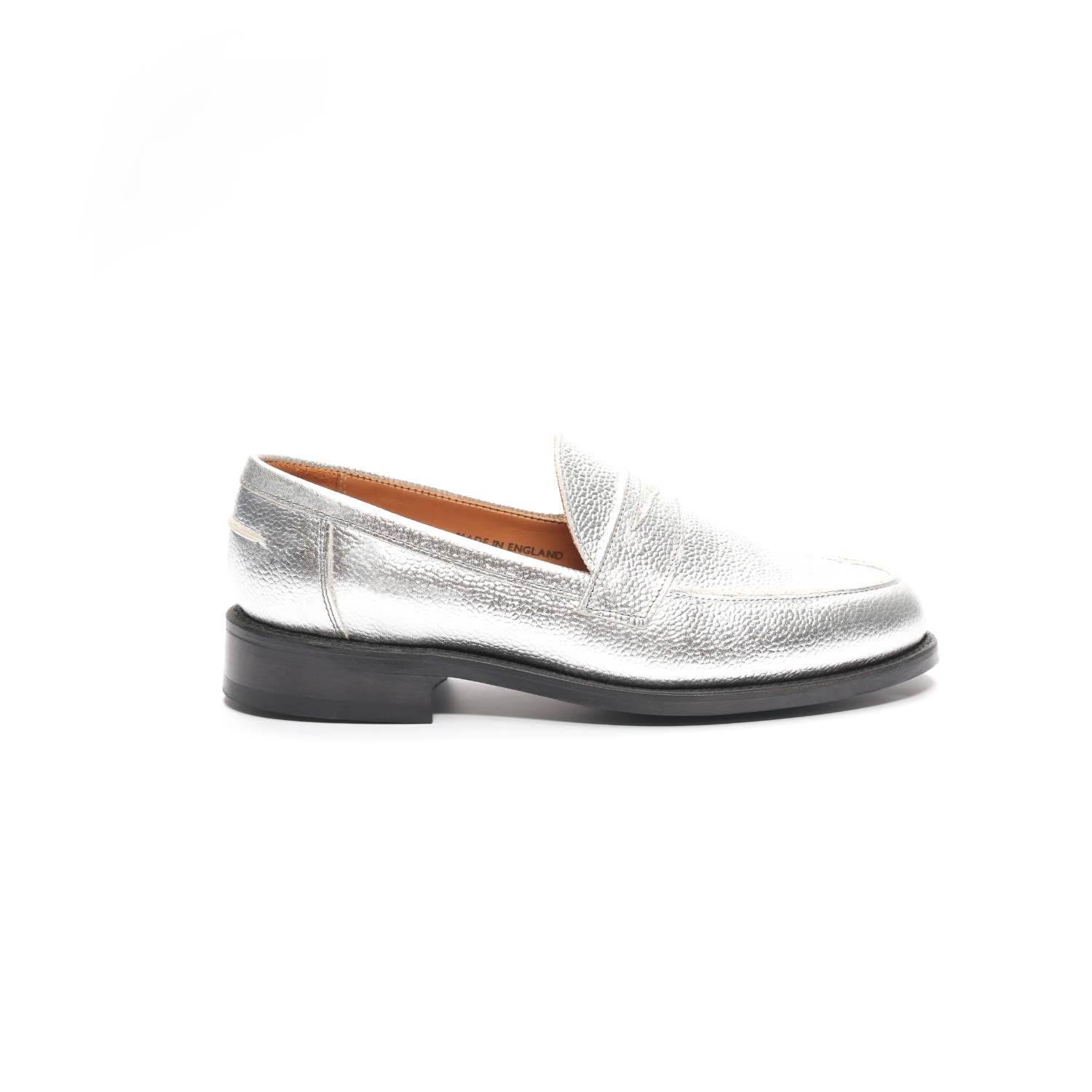 Women’s Ludo Penny Loafer - Silver_ 3.5 Uk Macian