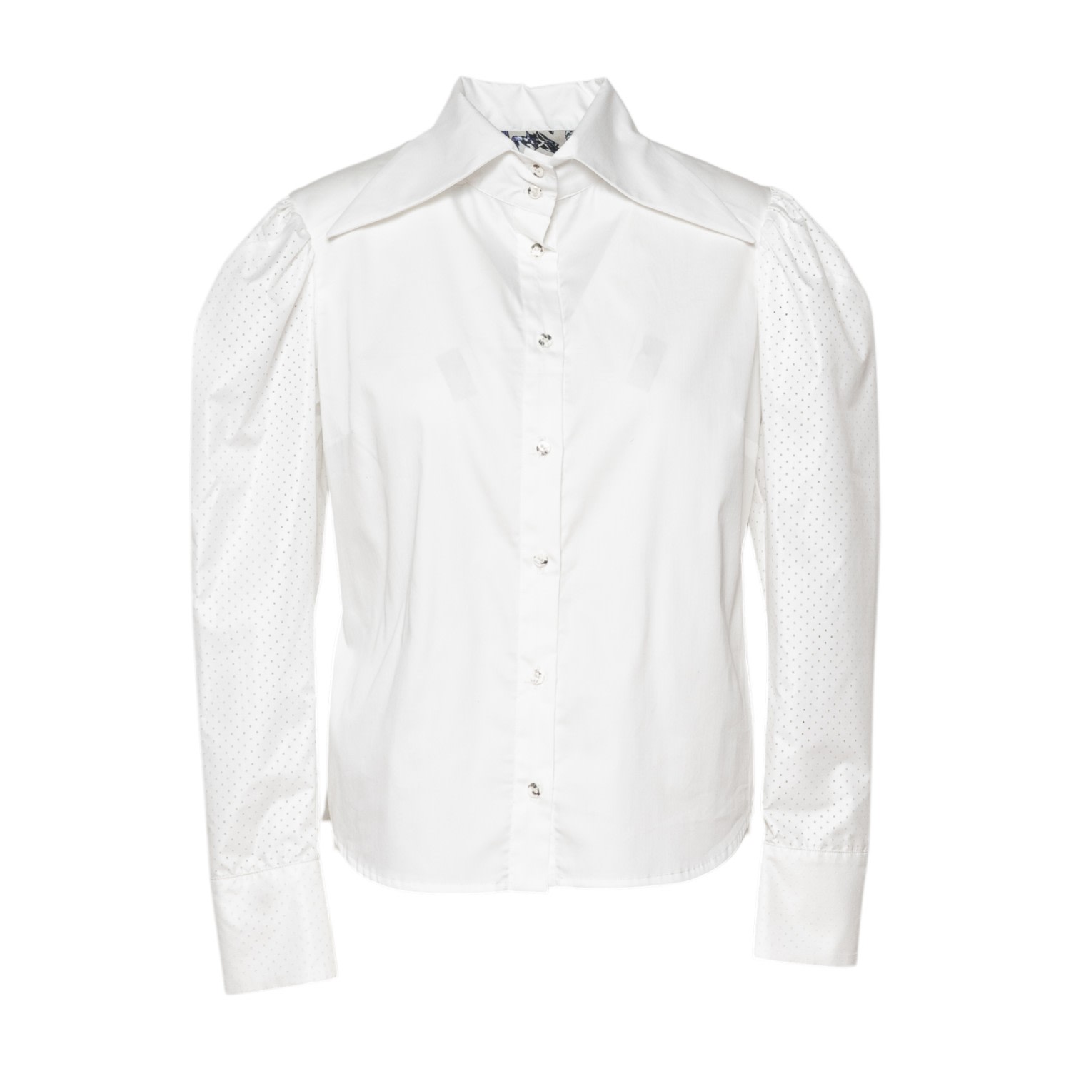 Artista Women's White Honey Long Sleeve Shirt In White